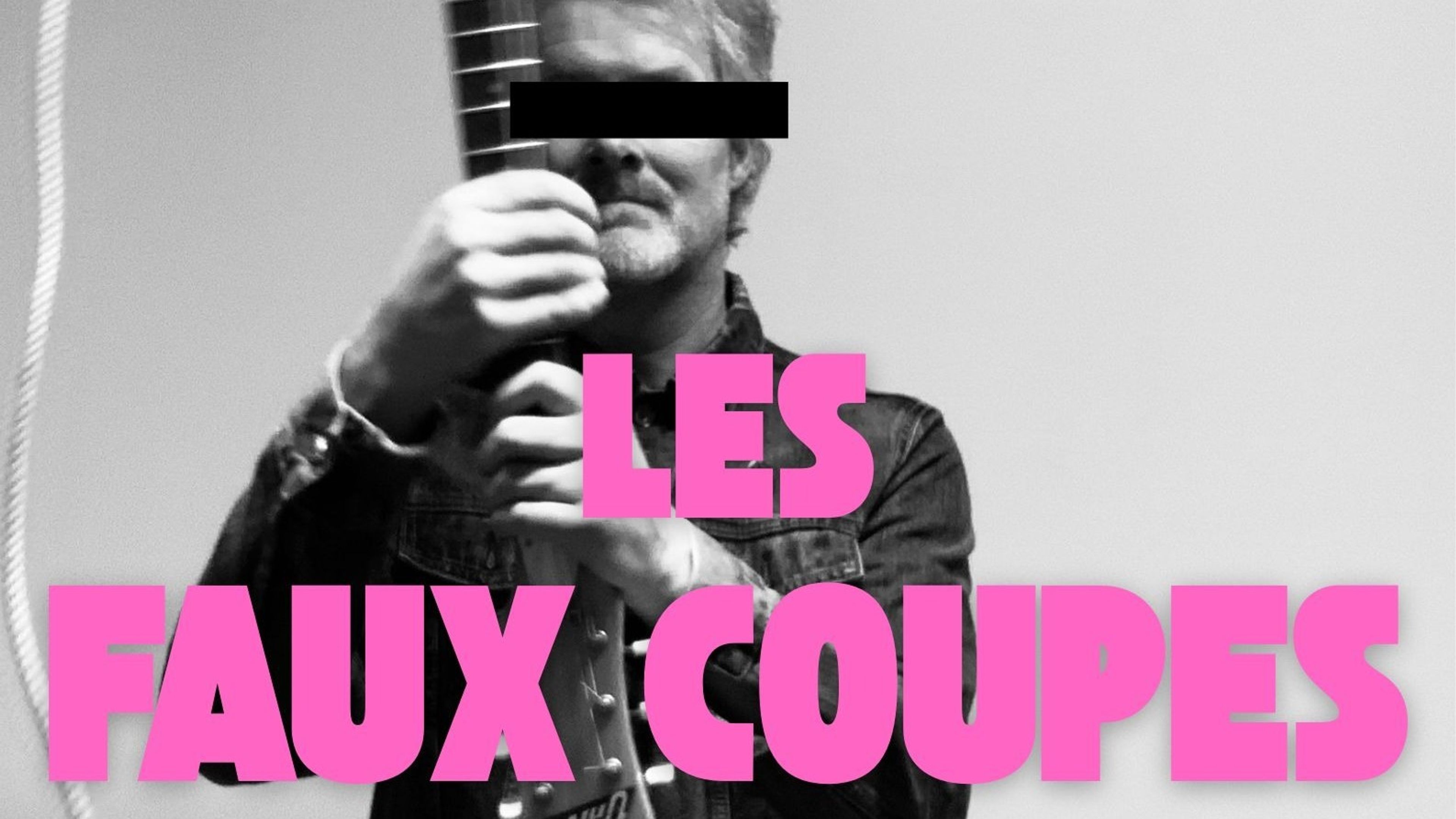 Promotional graphic for KlubbPstereo/Les Faux Coupes