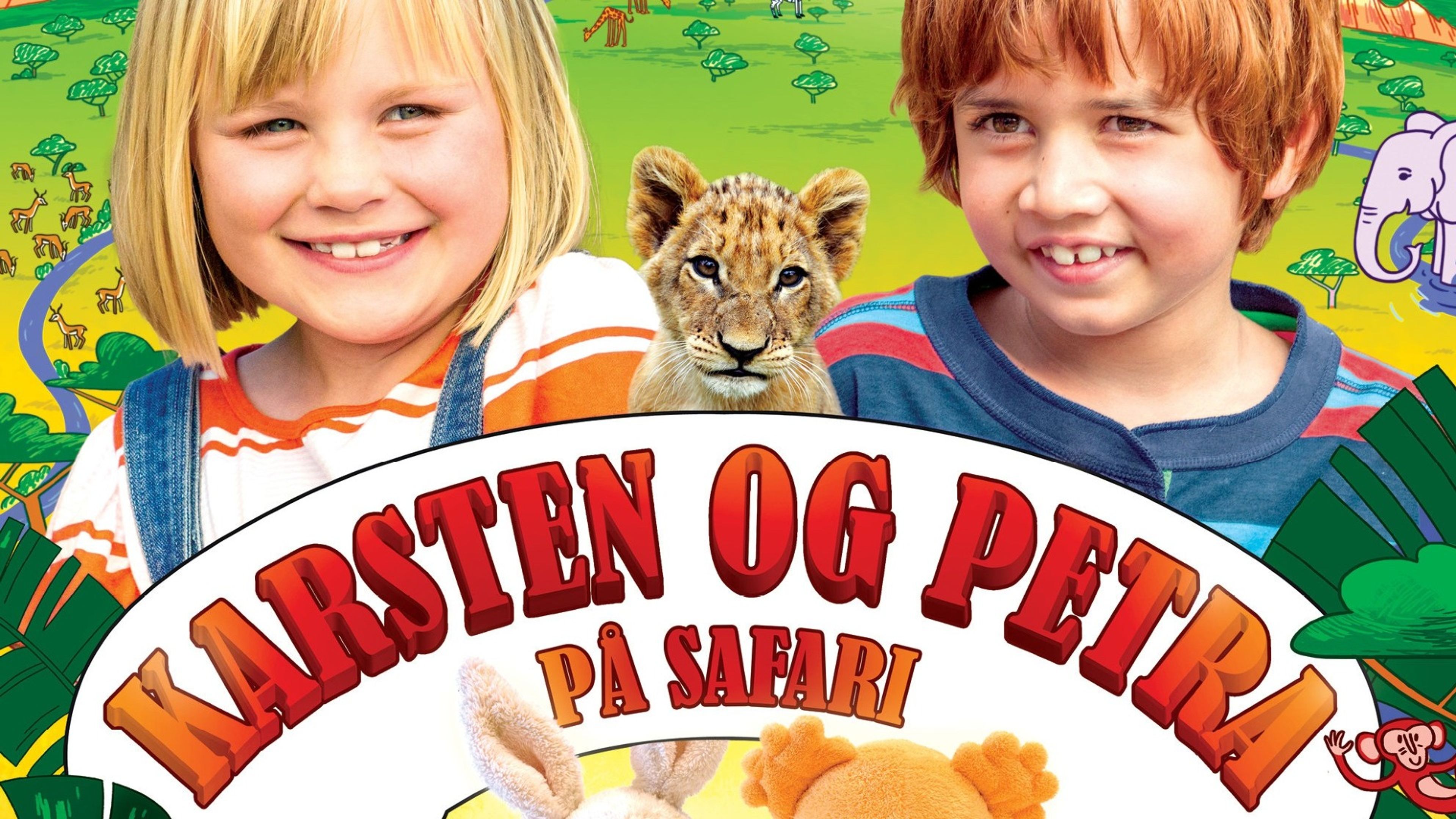 Promotional graphic for Filmvisning for barn // Bærum Bibliotek Fornebu