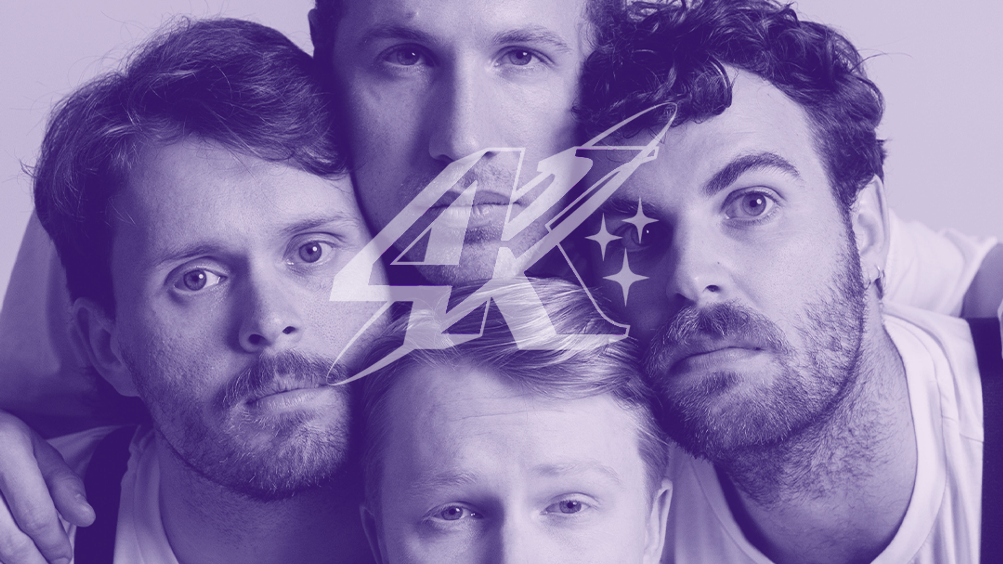 Promotional graphic for 4K: For første gang