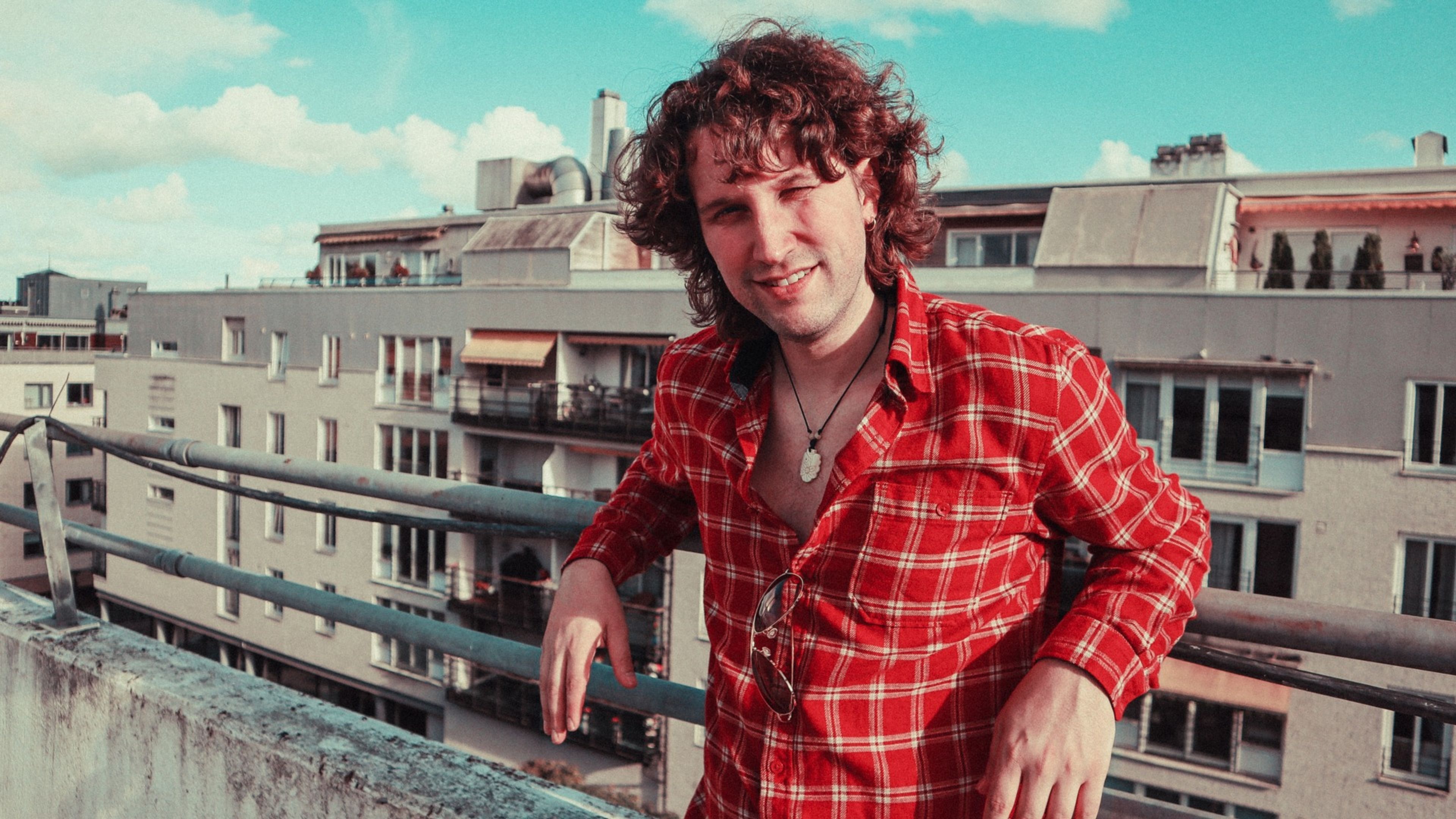 Promotional graphic for Anders Dahlberg m/band