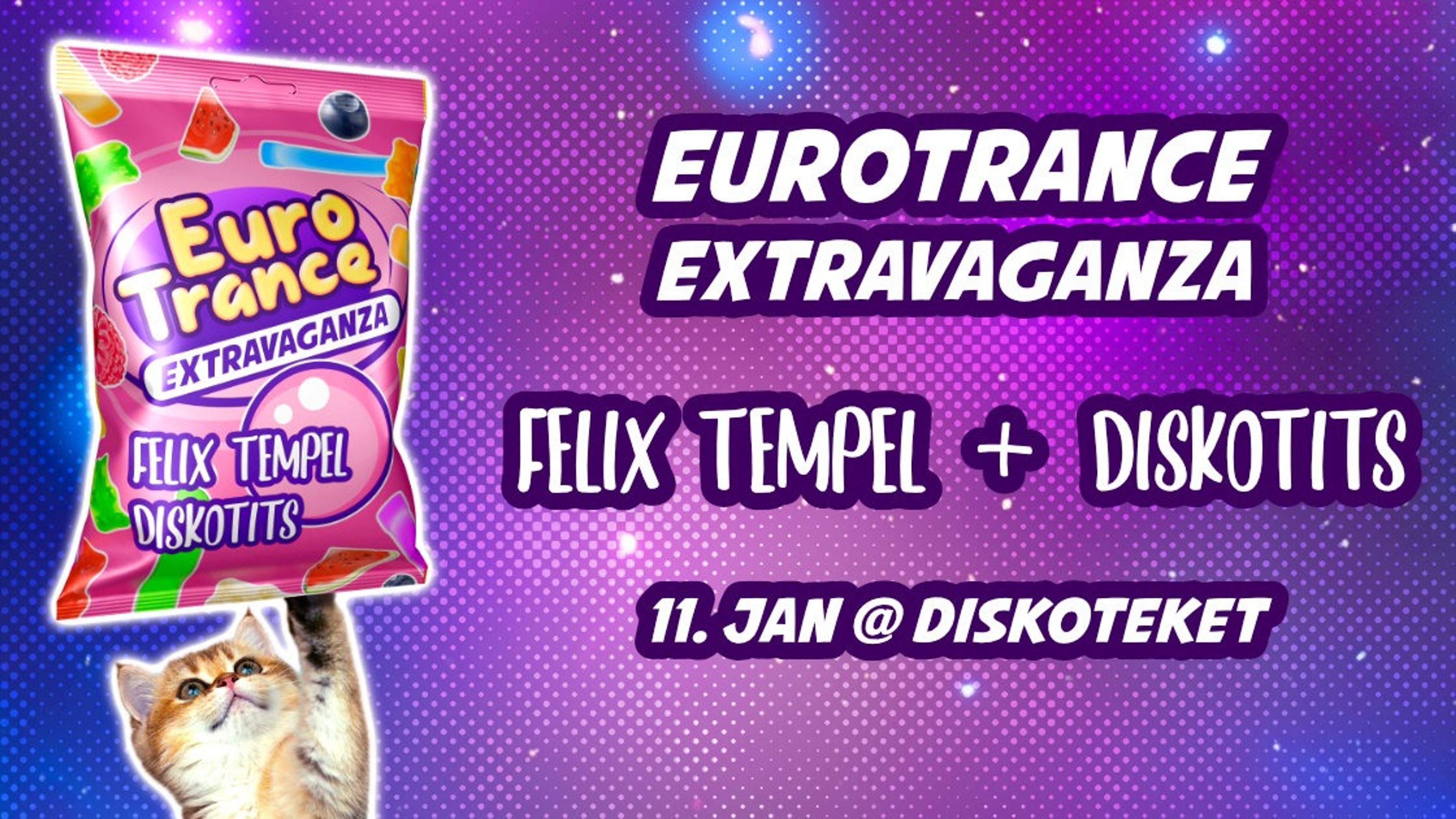 Promotional graphic for Eurotrance Extravaganza