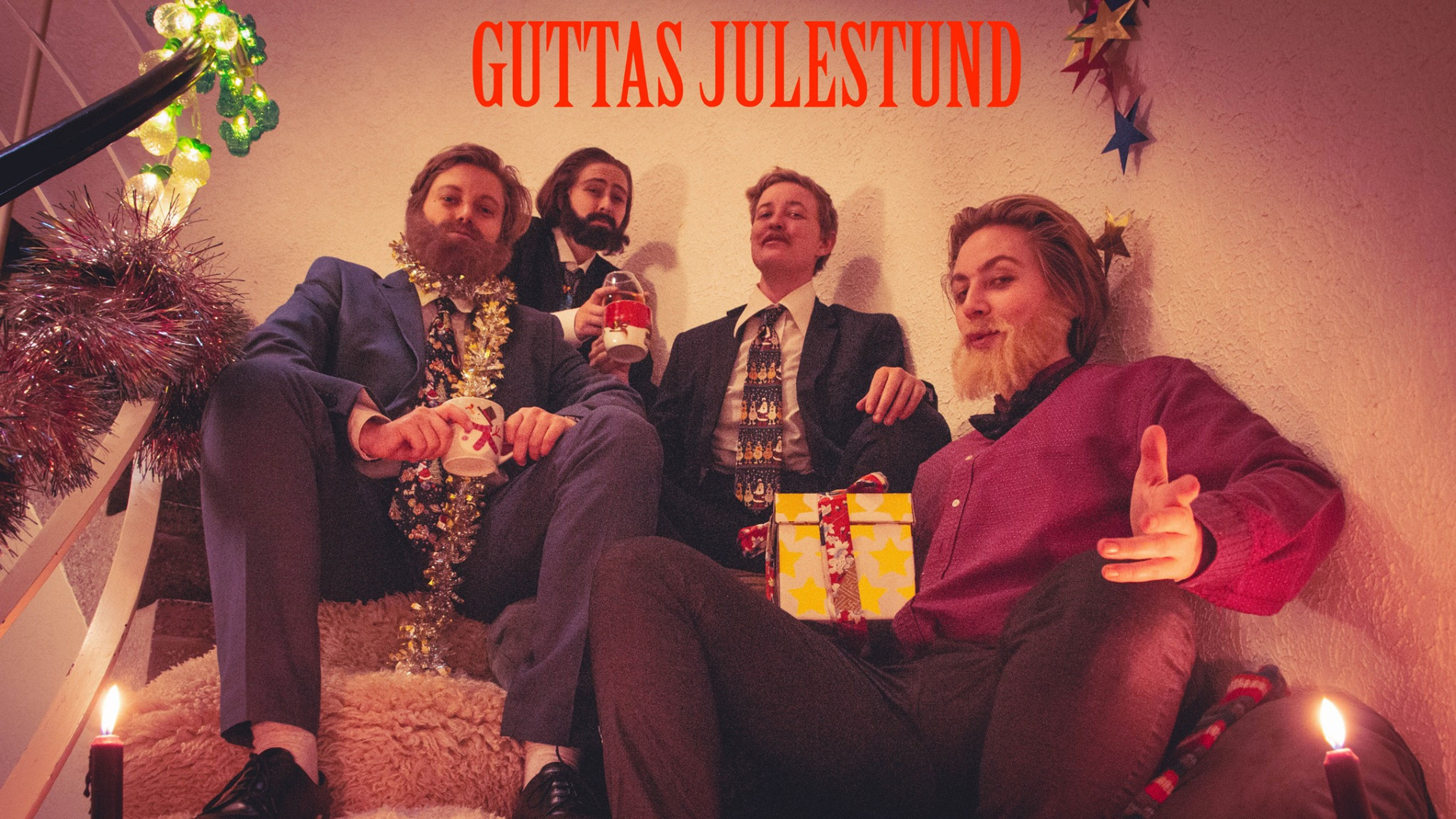 Promotional graphic for Guttas Julestud