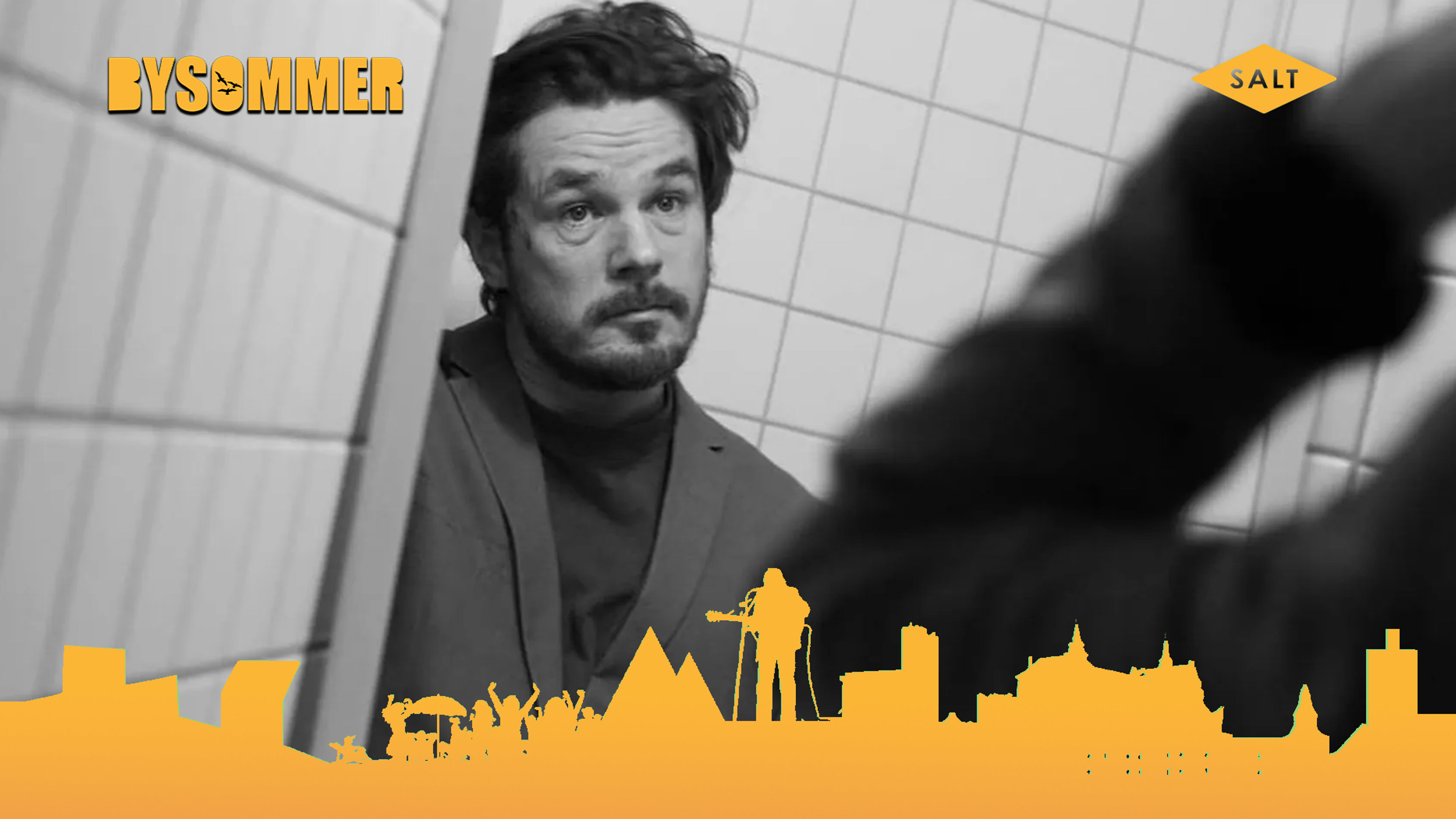 Promotional graphic for DJ Strangefruit | Bysommer på SALT 