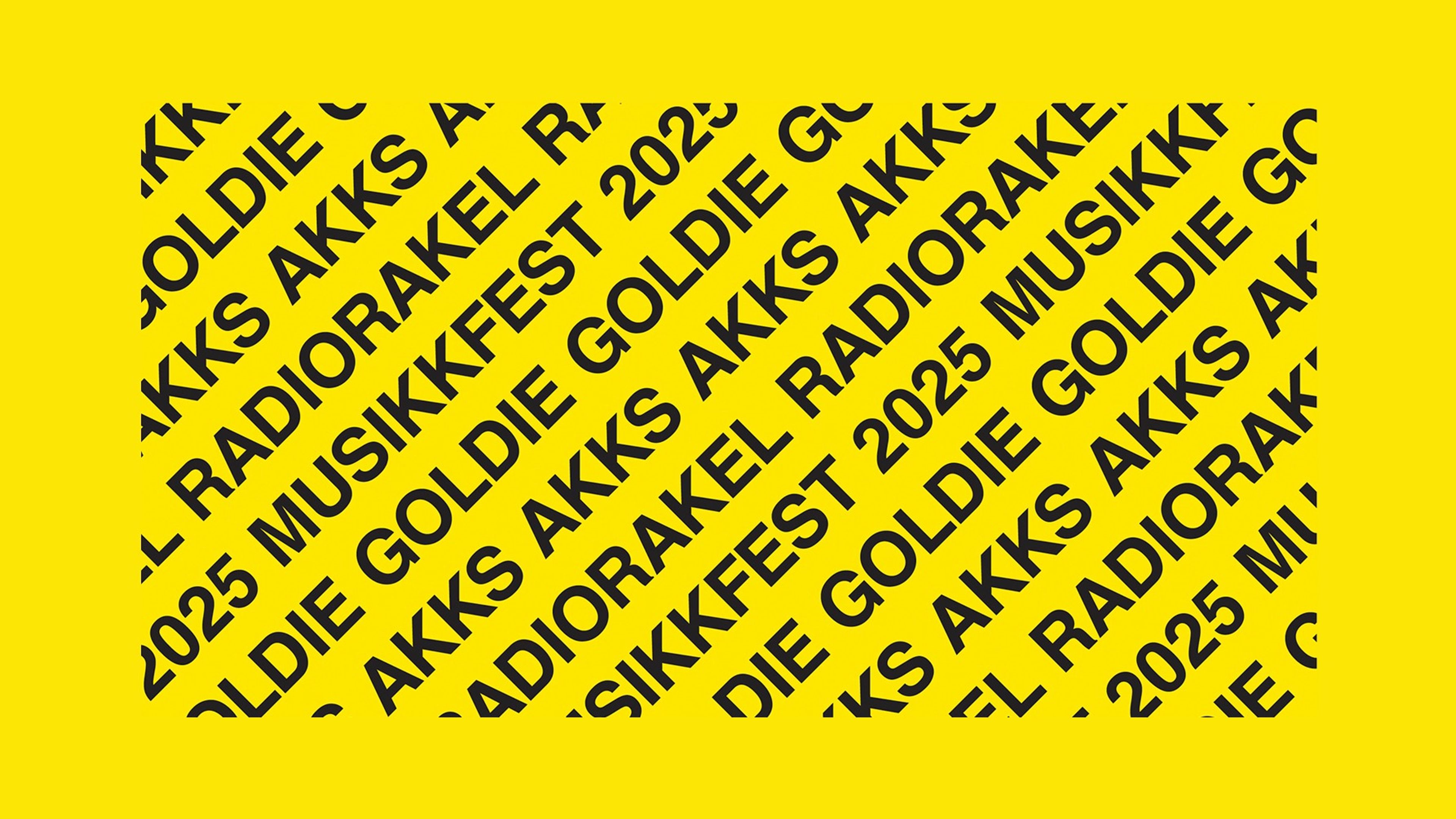 Promotional graphic for Musikkfest 2025