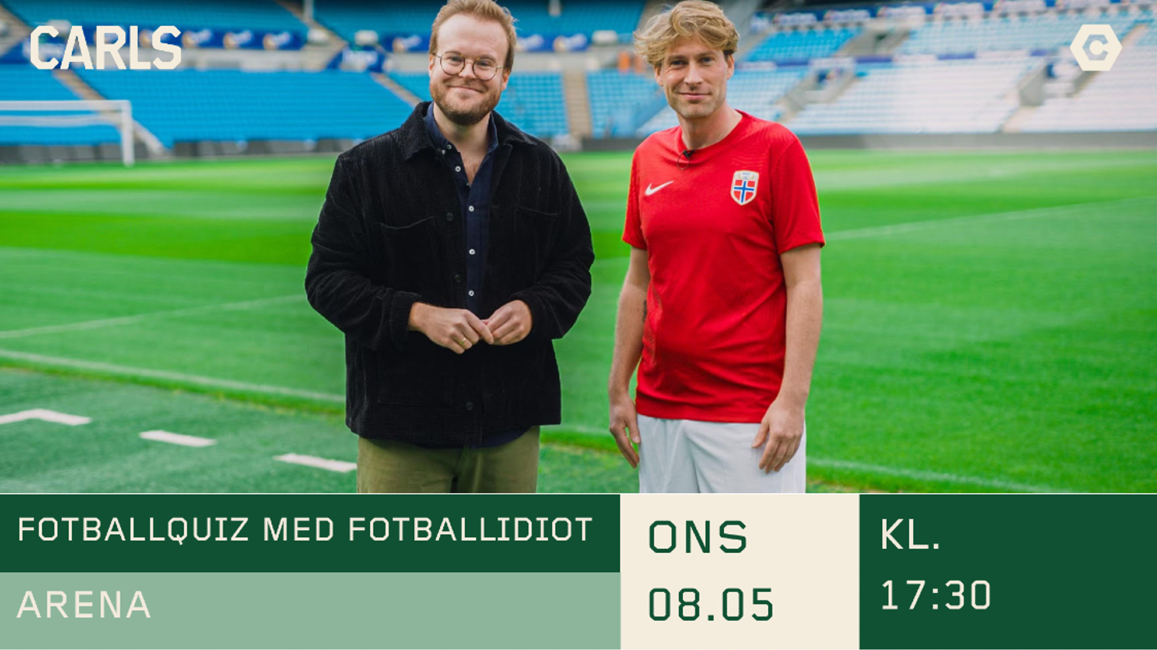 Promotional graphic for Fotballidiot - Quiz