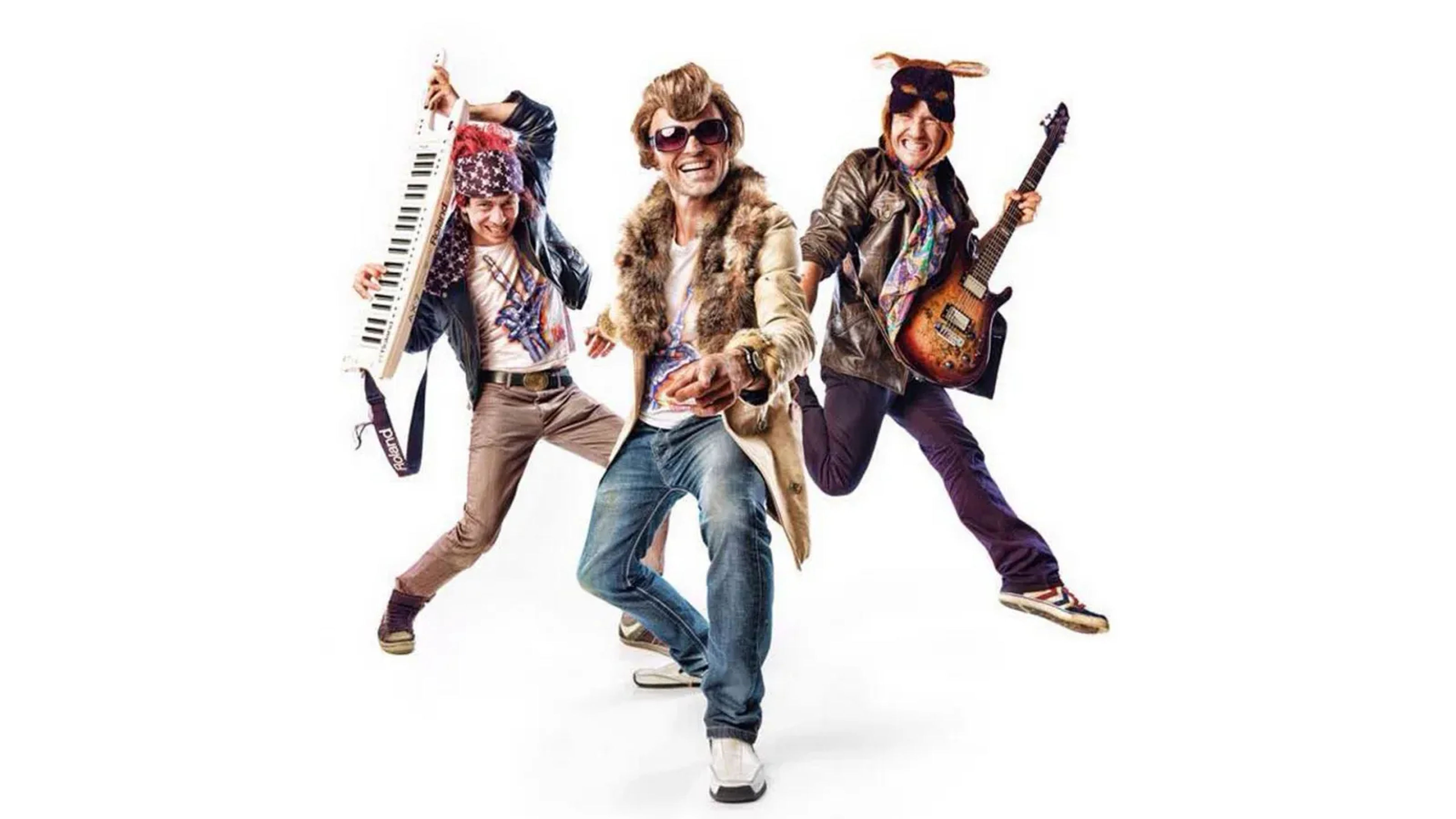 Promotional graphic for Barnesøndag: Mikkel & Reverockerne