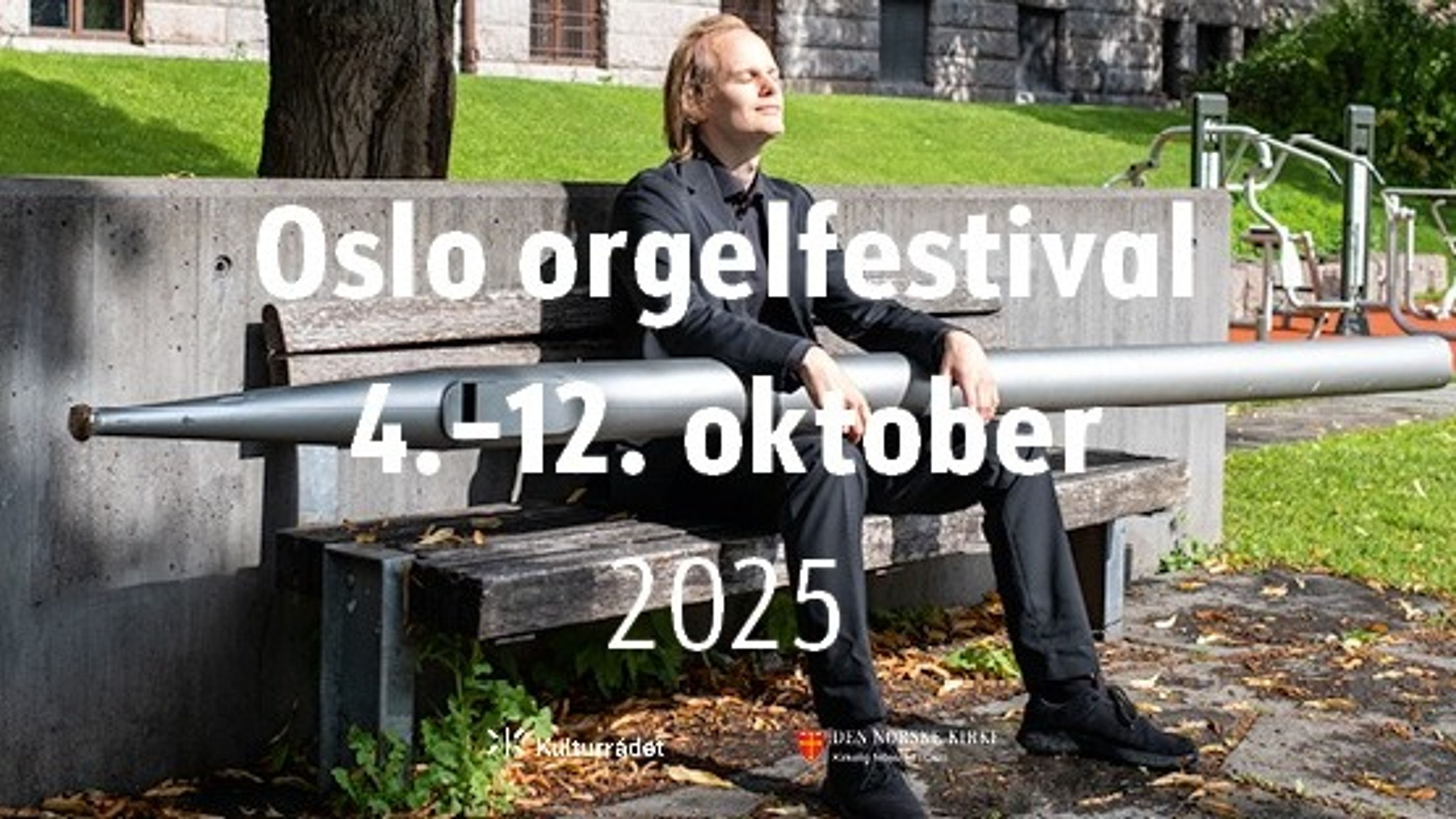 Promotional graphic for Oslo orgelfestival