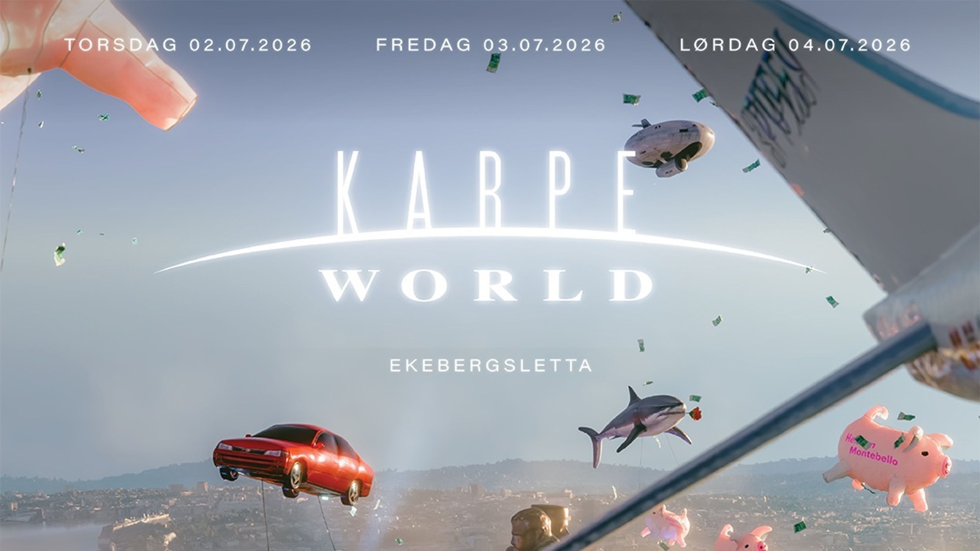 Promotional graphic for Karpe World 