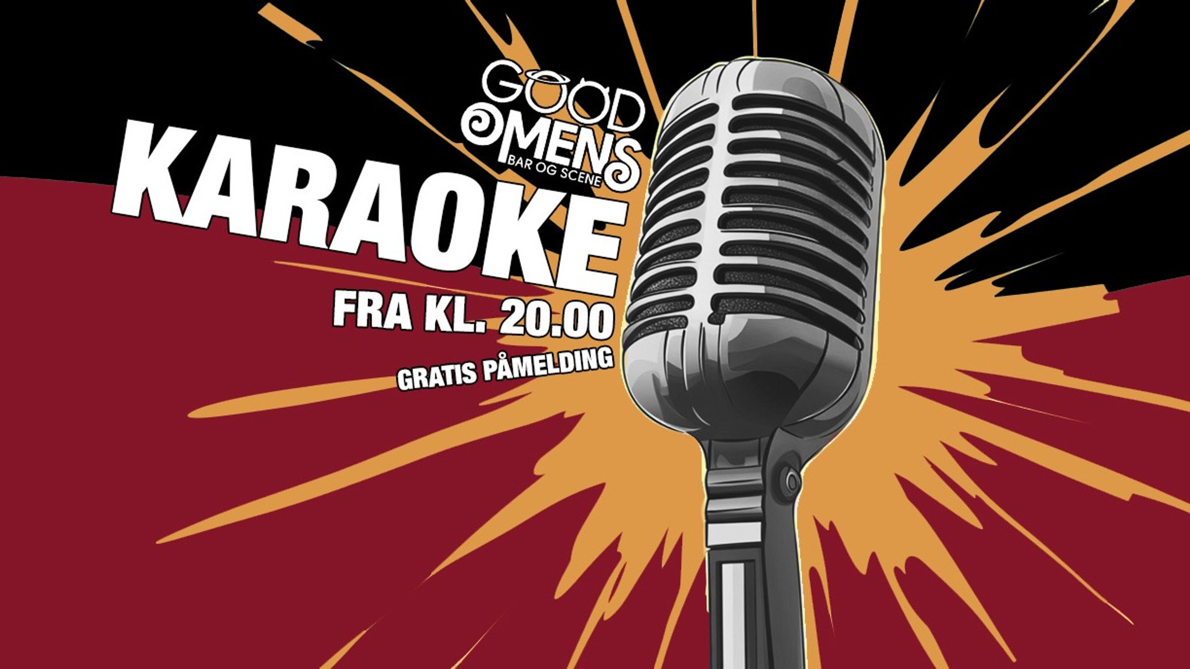 Promotional graphic for Karaoke