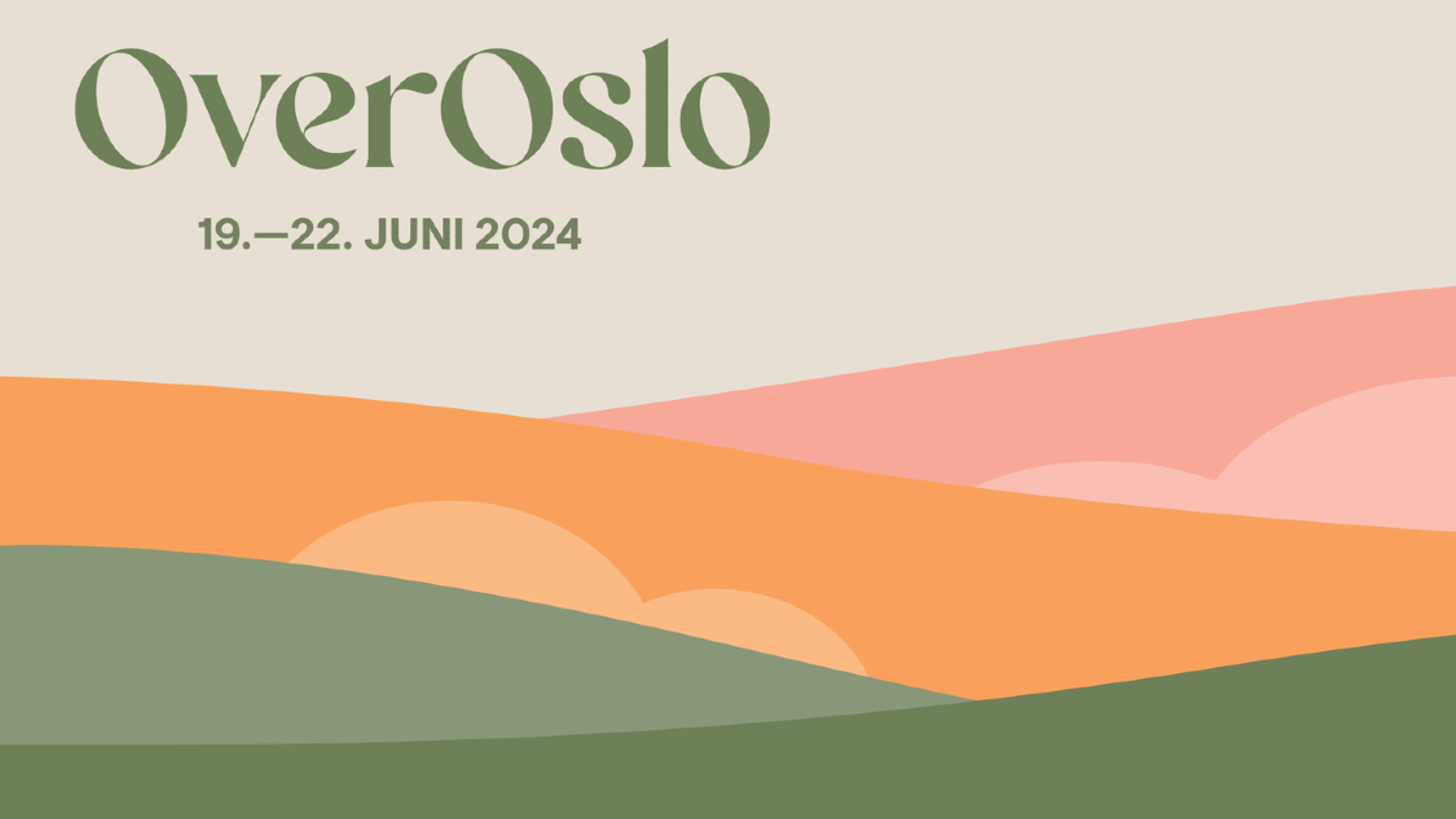 Promotional graphic for OverOslo