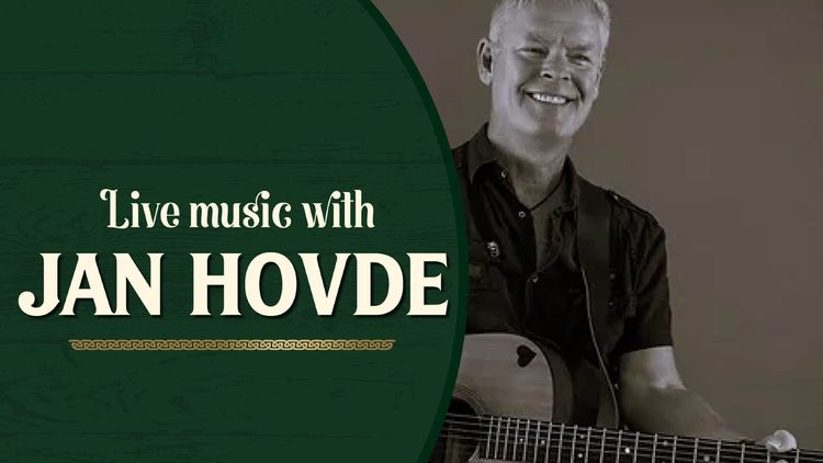 Livemusikk med Jan Hovde