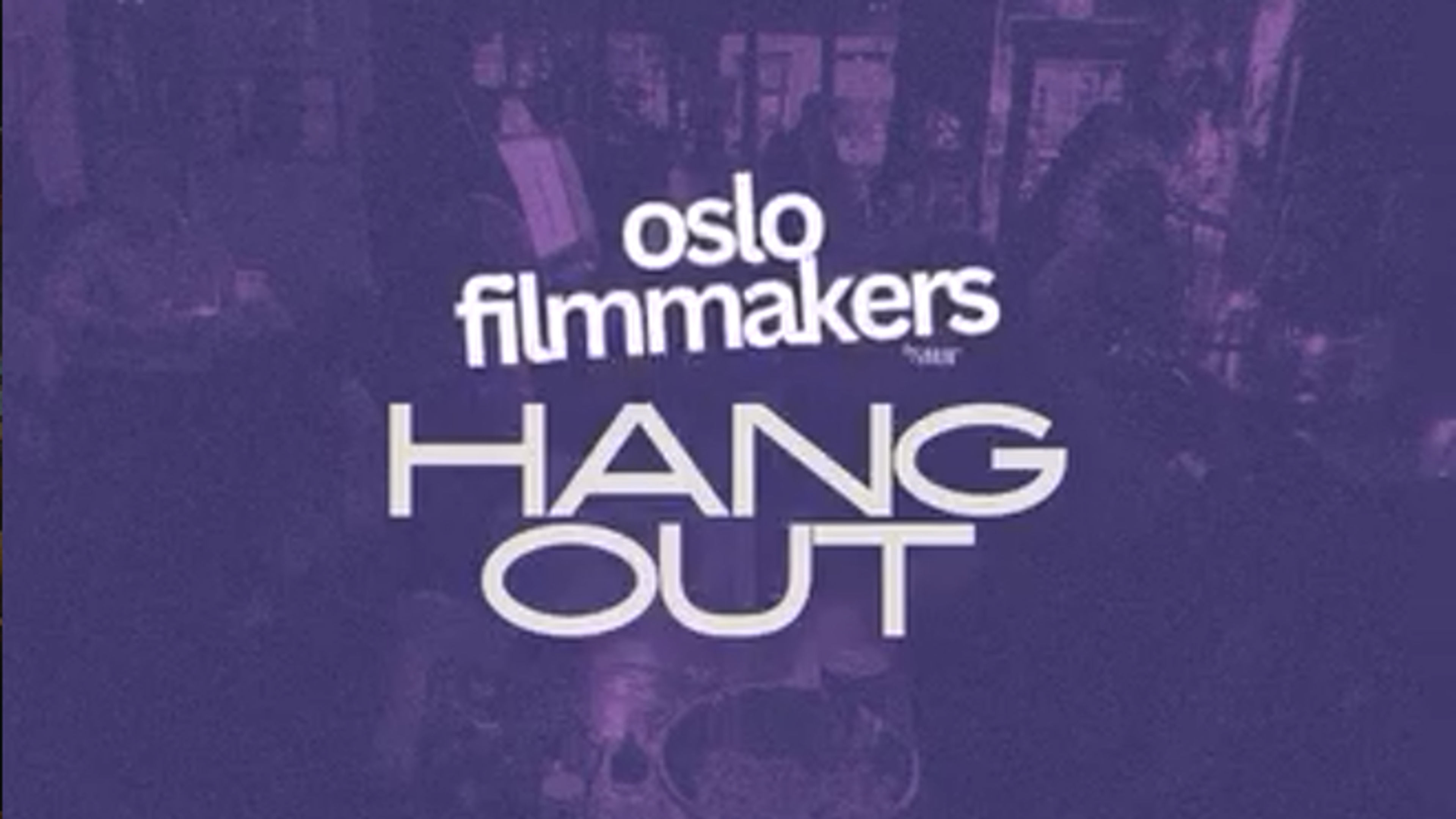 Promotional graphic for Hang out- med DJs og uteservering