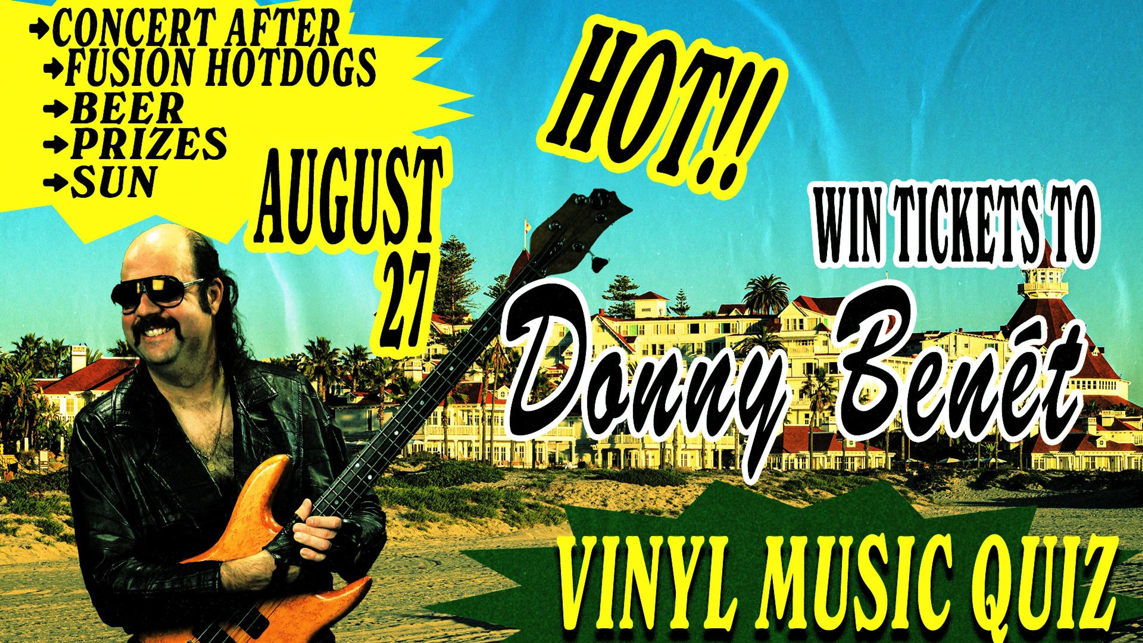 Promotional graphic for Vinyl Music Quiz