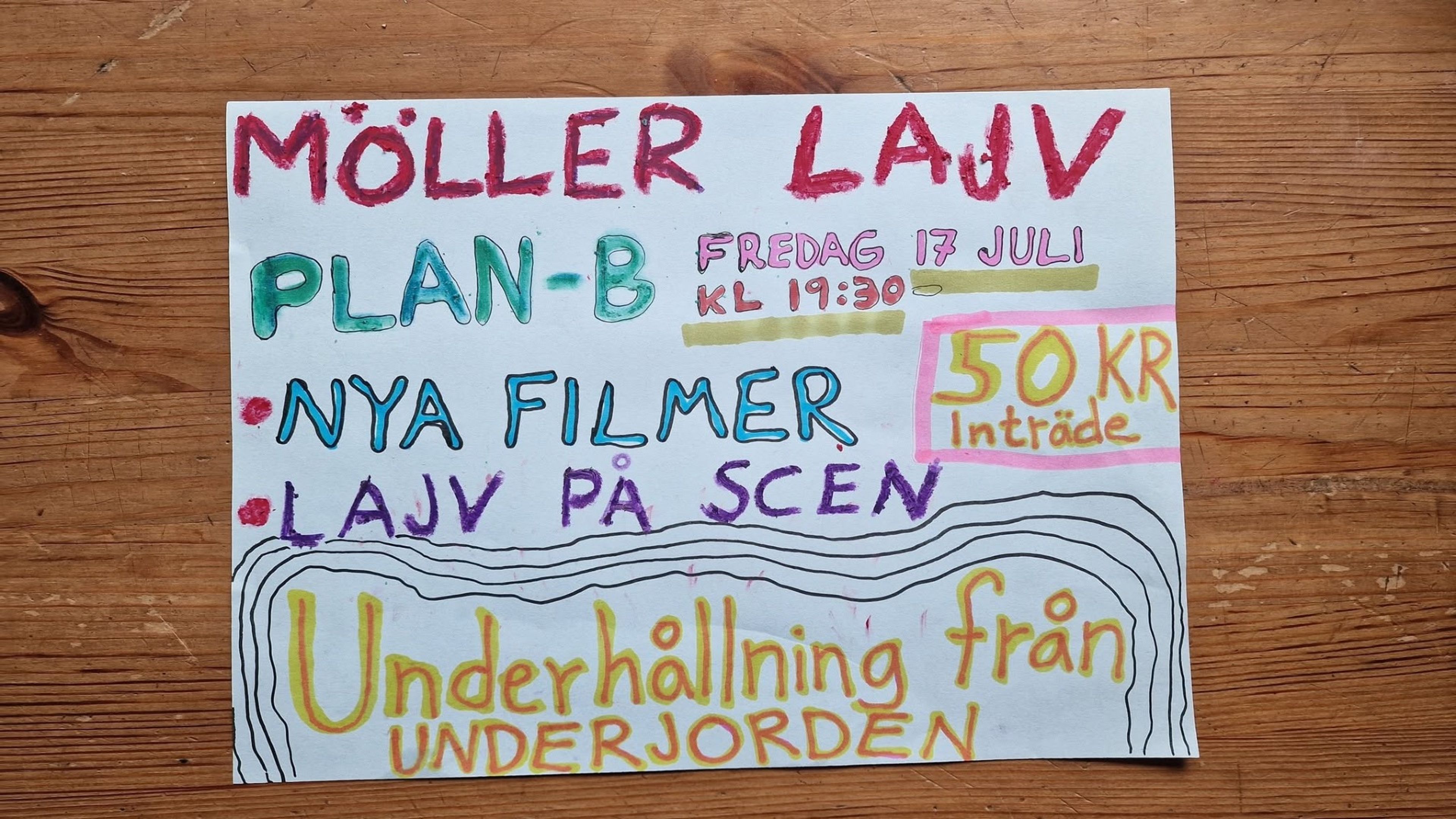 Promotional graphic for MÖLLER LAJV