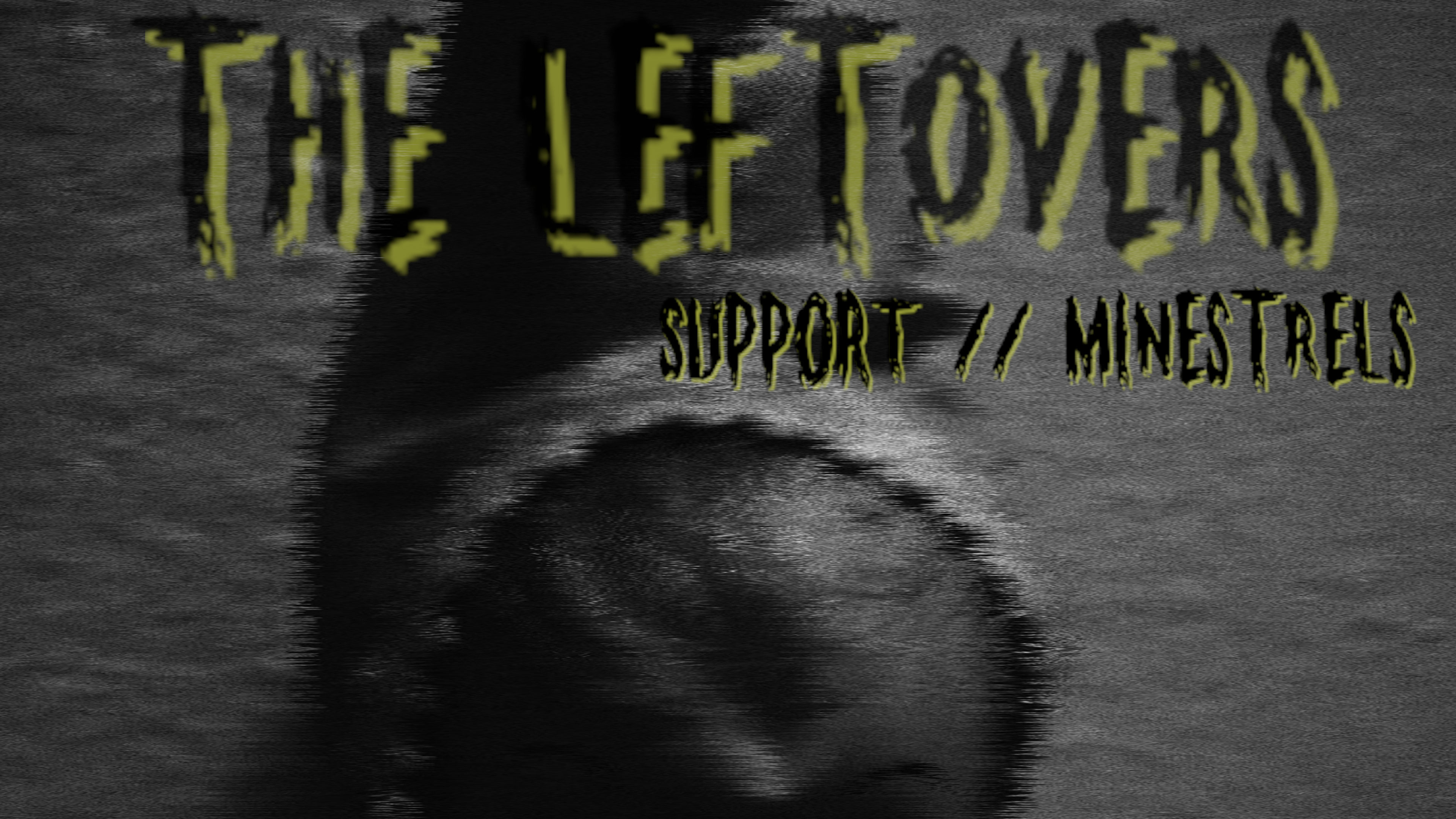 Promotional graphic for THE LEFTOVERS+ MINESTRELS//UKULTUR