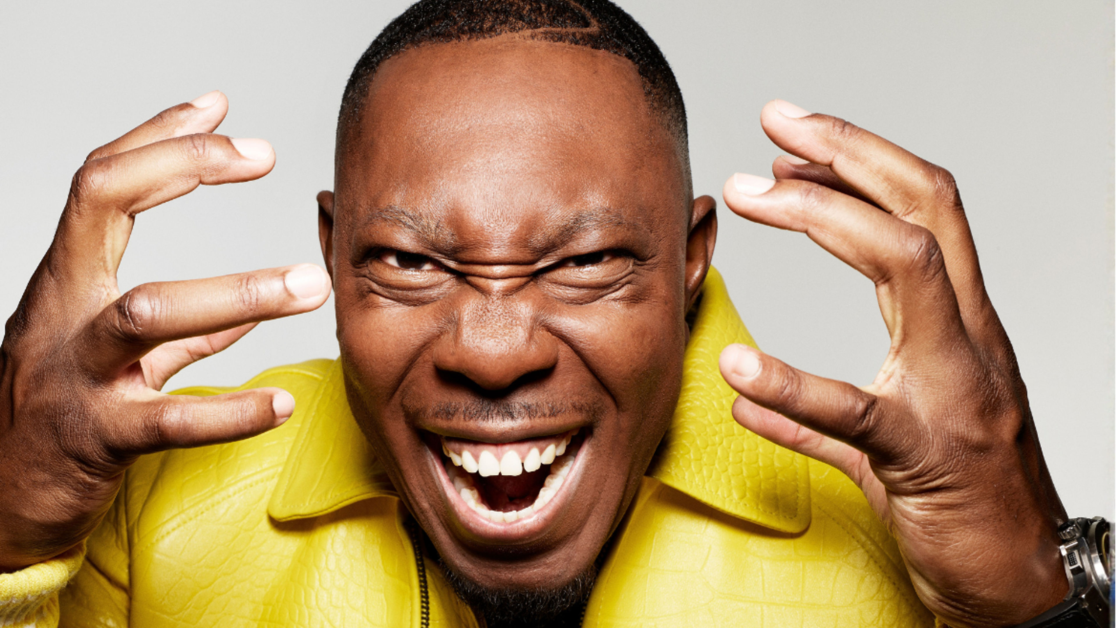 Promotiv grafikk for Dizzee Rascal