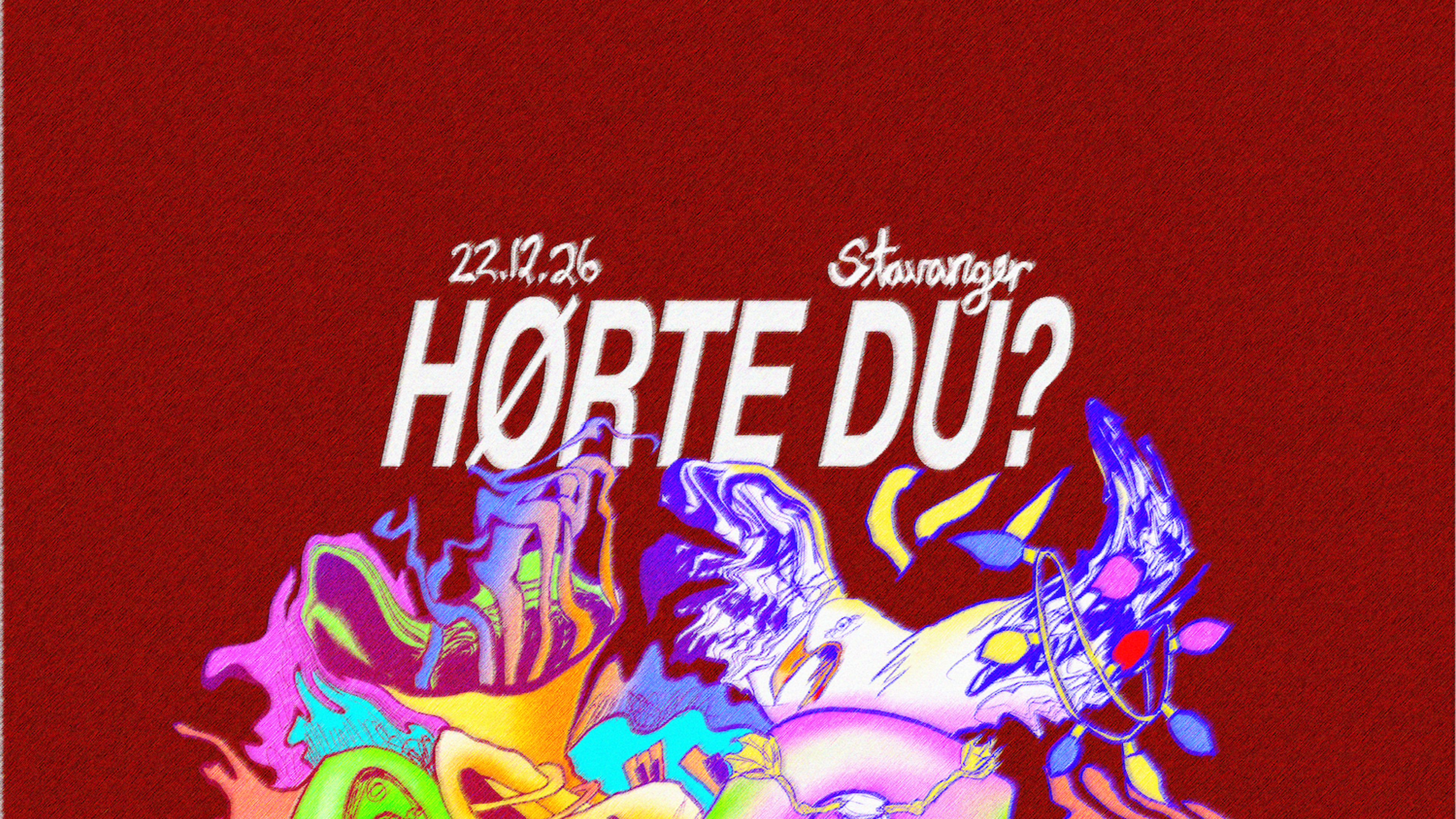 Promotiv grafikk for Hørte du?