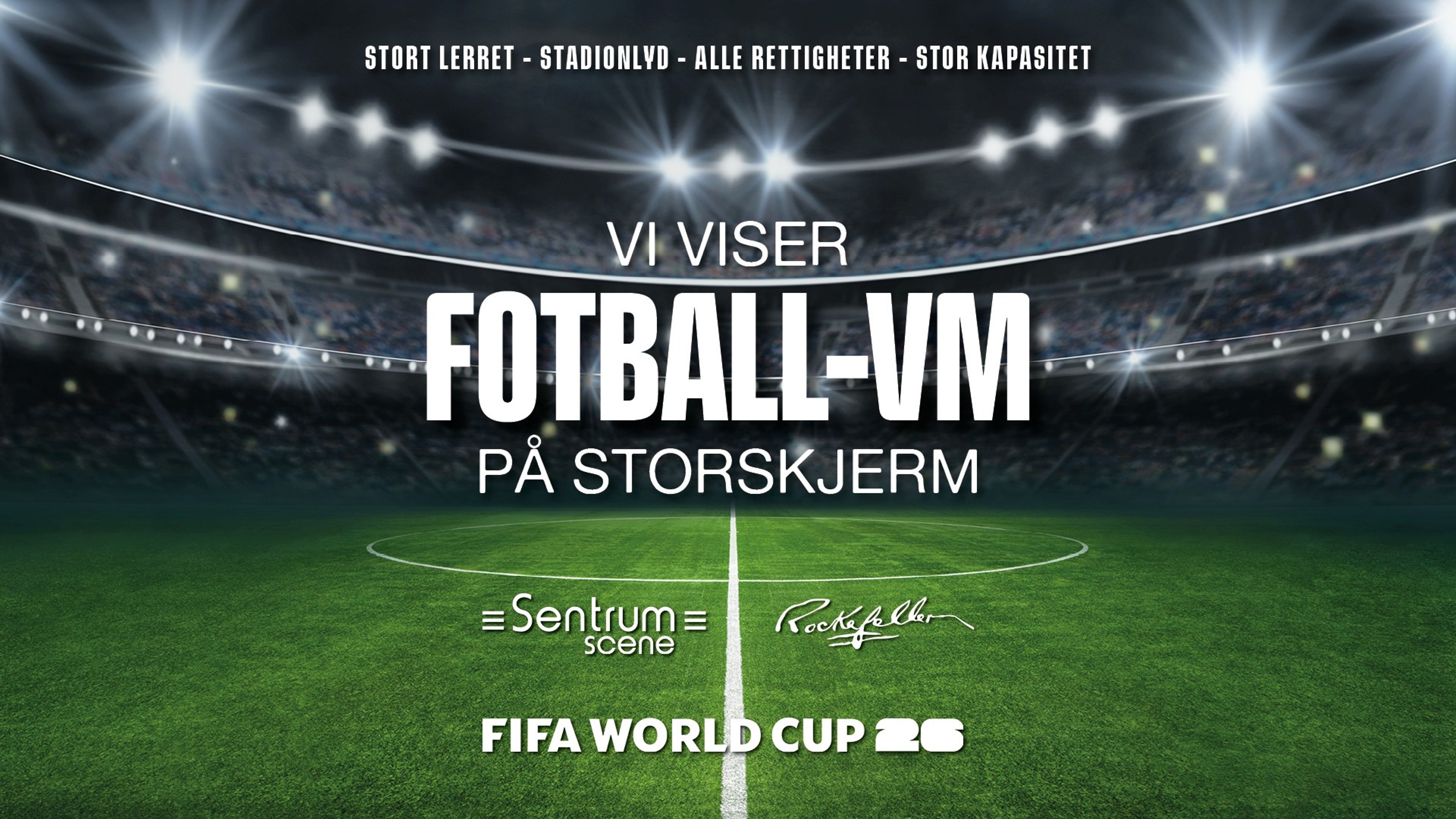 Promotional graphic for Fotball-VM: Finale