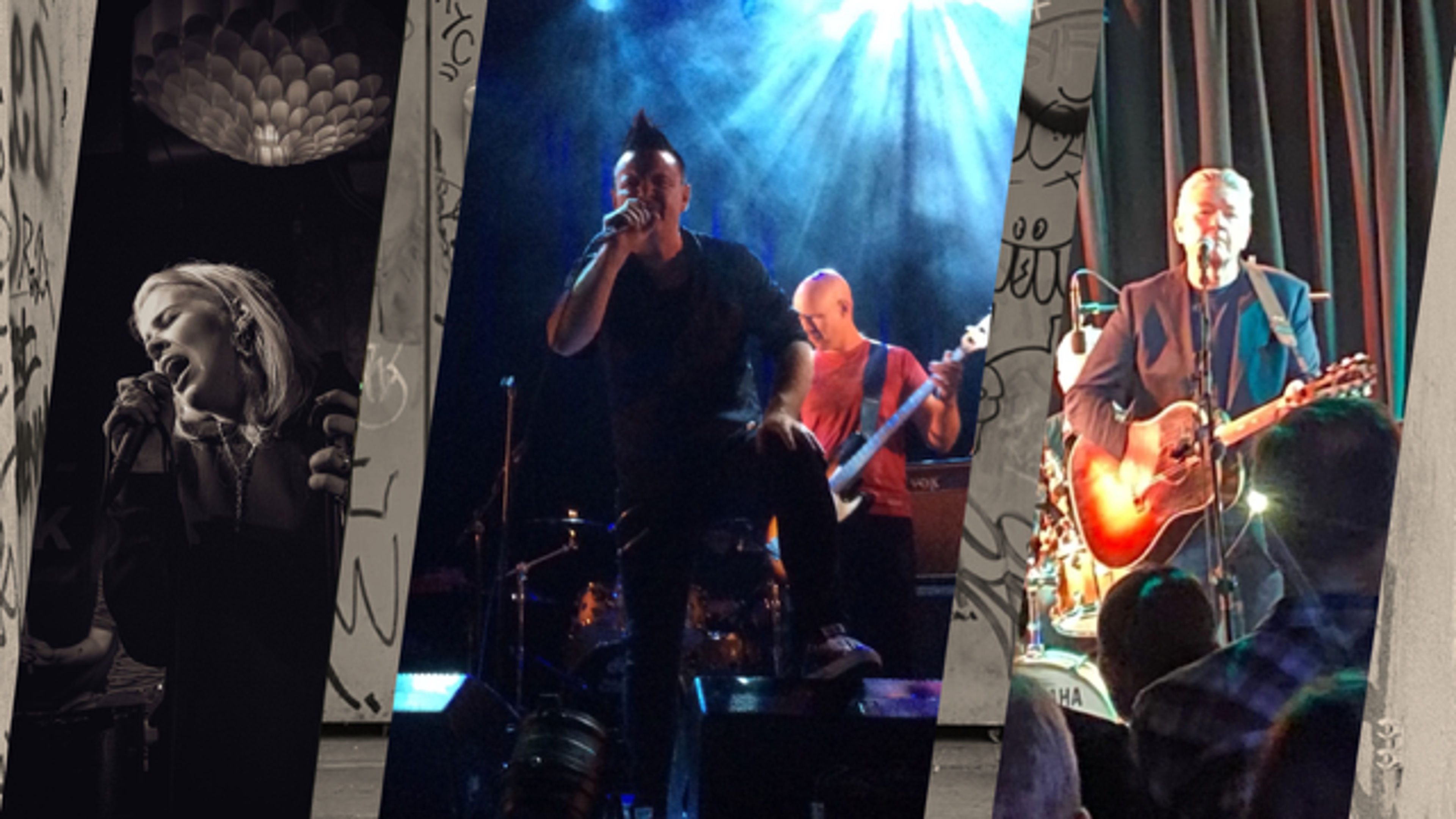 Promotional graphic for Minifestival : Grinedræng // Lost Highways // The Vela Incident 