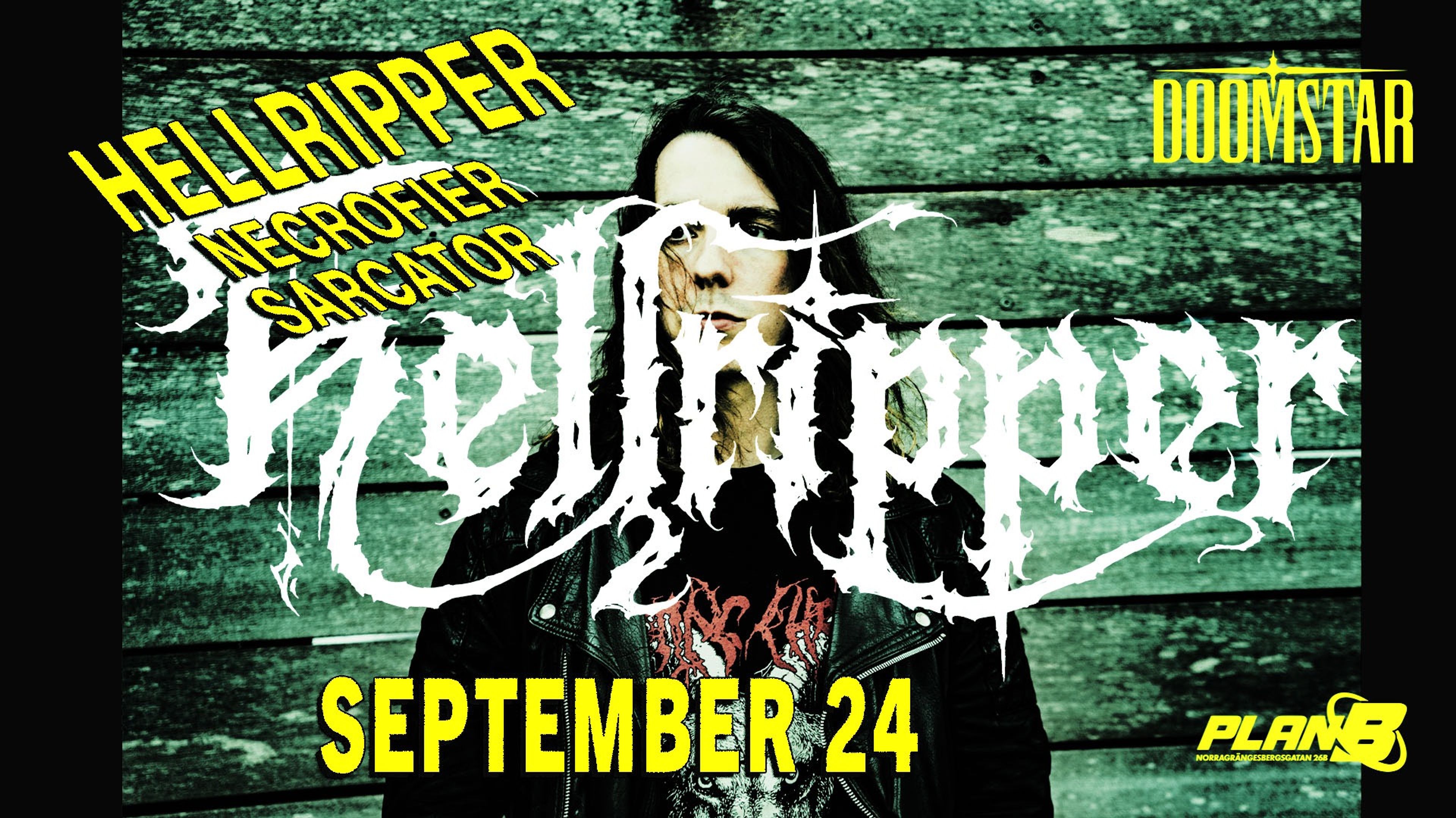 Promotional graphic for HELLRIPPER