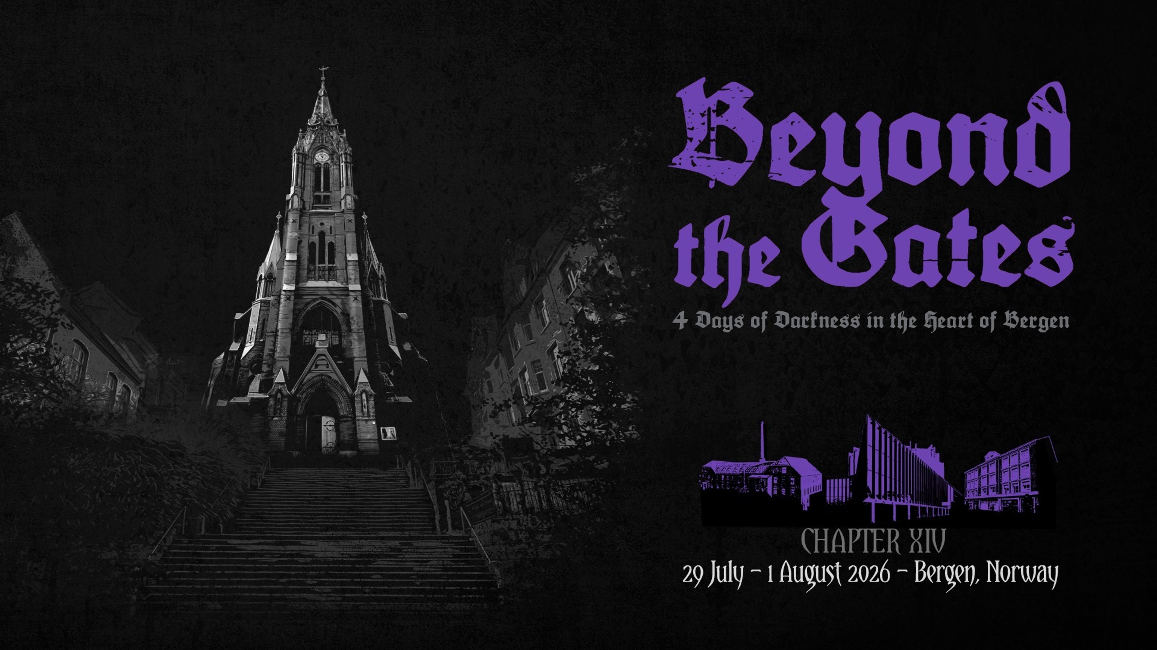 Promotional graphic for Beyond the Gates 2026 Day Shift 31.07