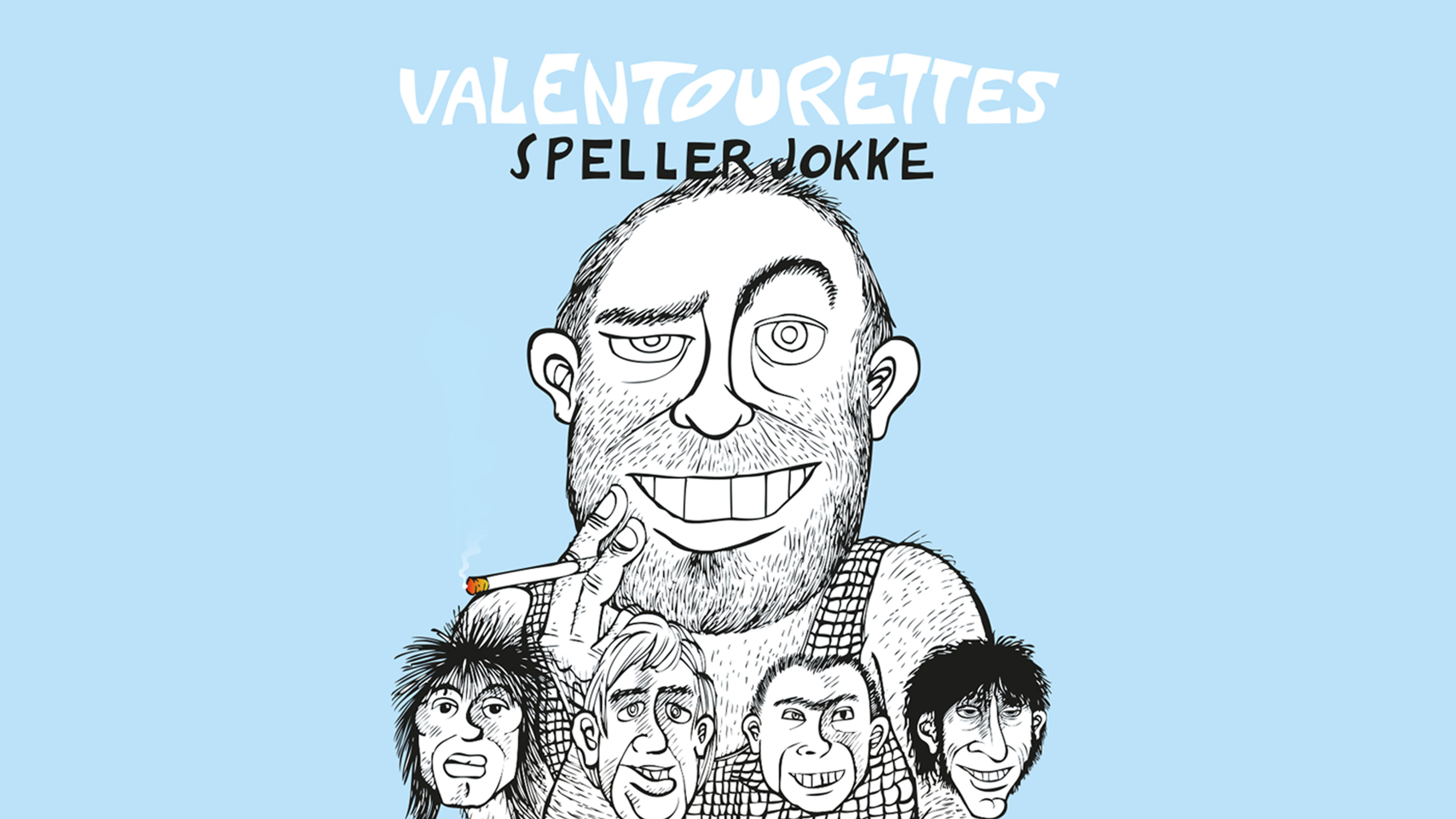Promotional graphic for Valentourettes speller Jokke