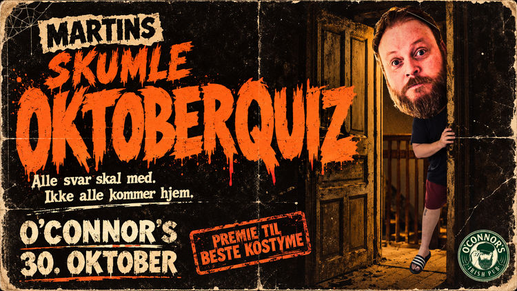 Skumle Oktoberquiz med Martin 👻🎃