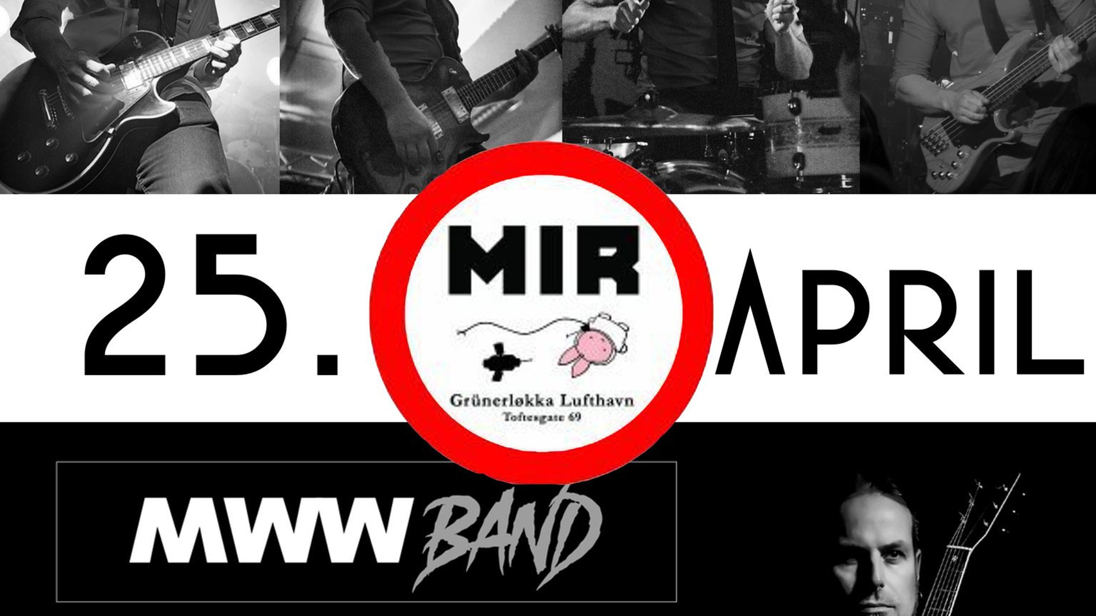 Promotional graphic for Riot Patrol // MWW Band