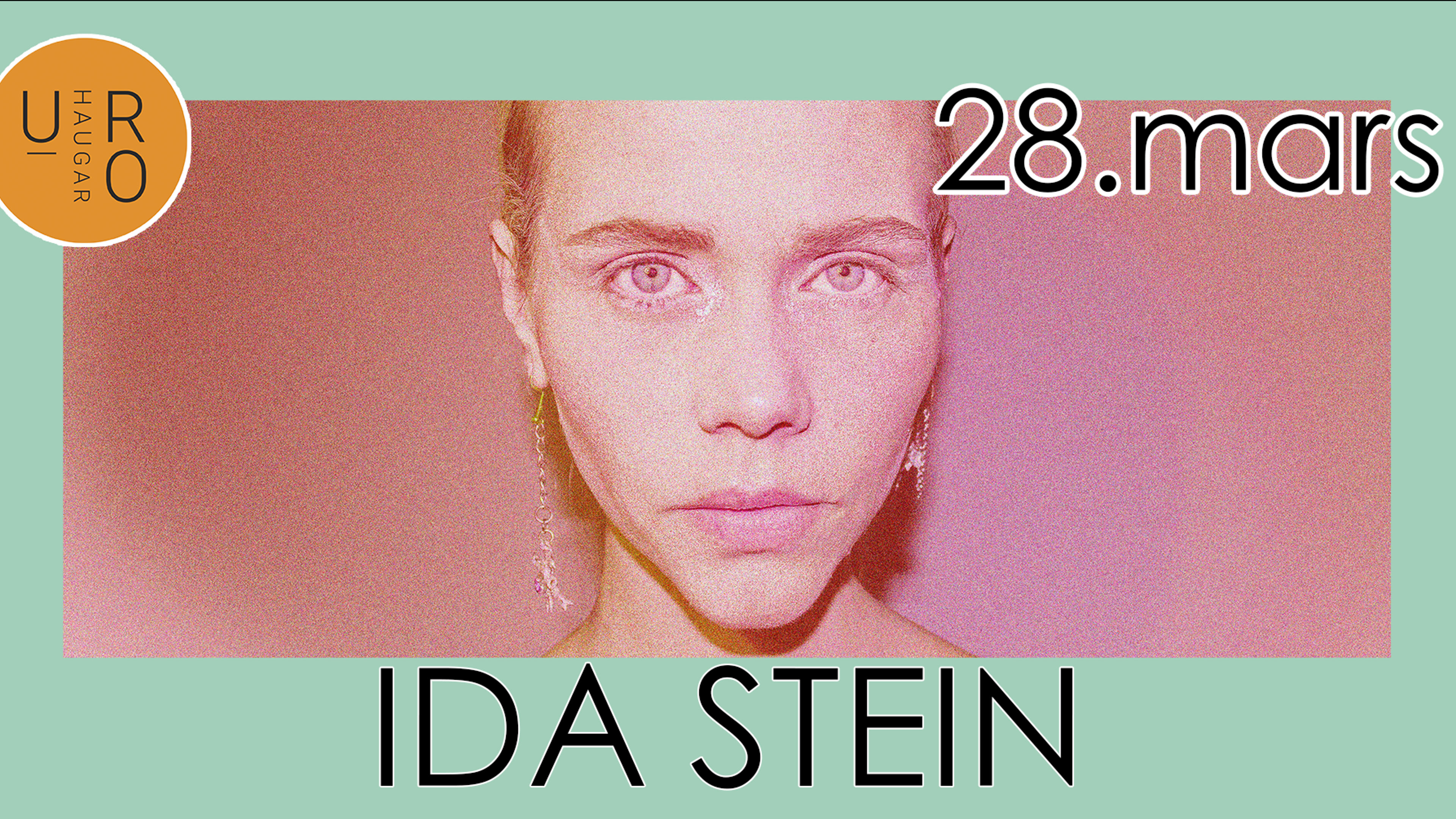 Promotional graphic for IDA STEIN