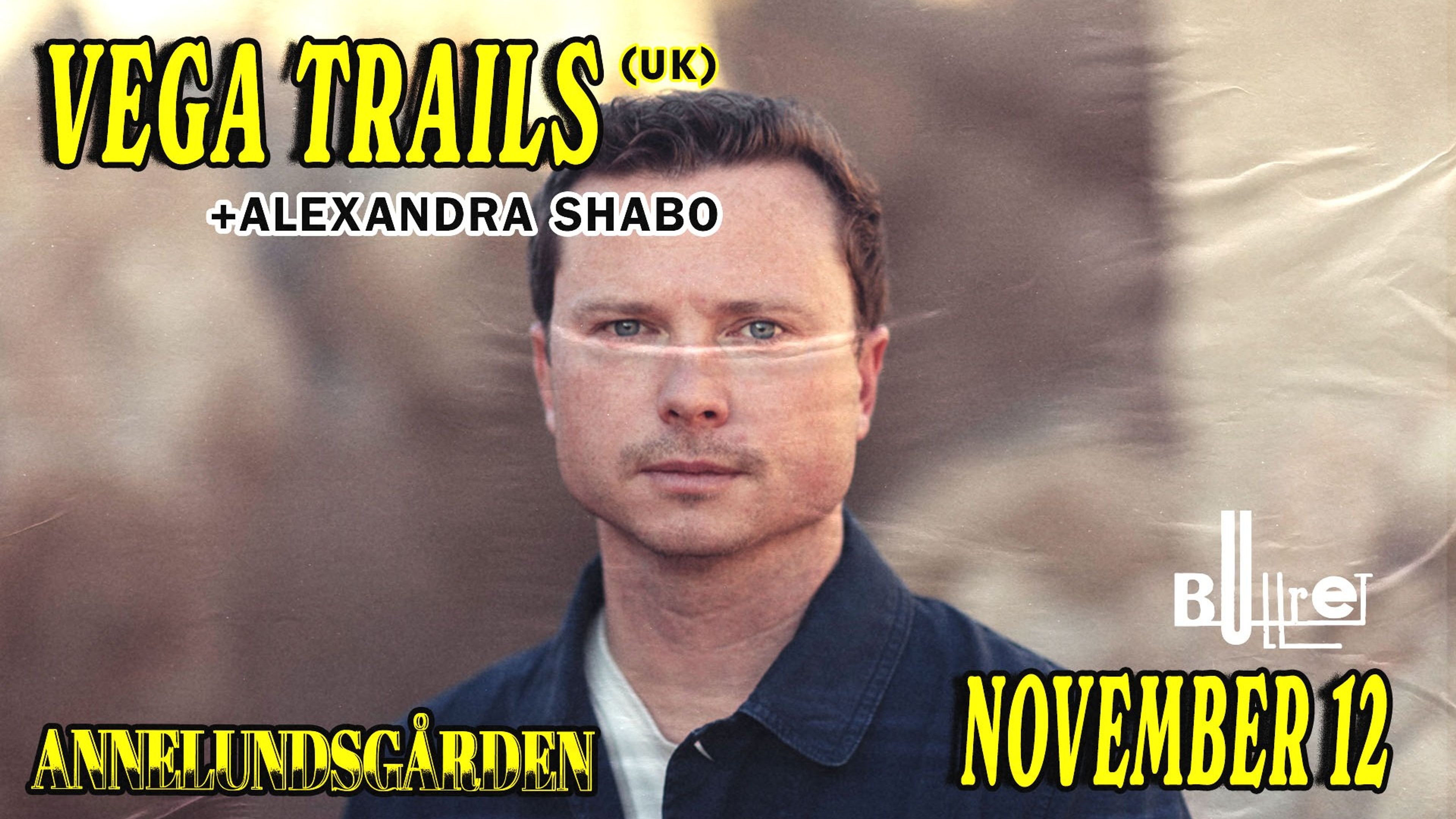 Promotional graphic for Vega Trails (UK) / Alexandra Shabo
