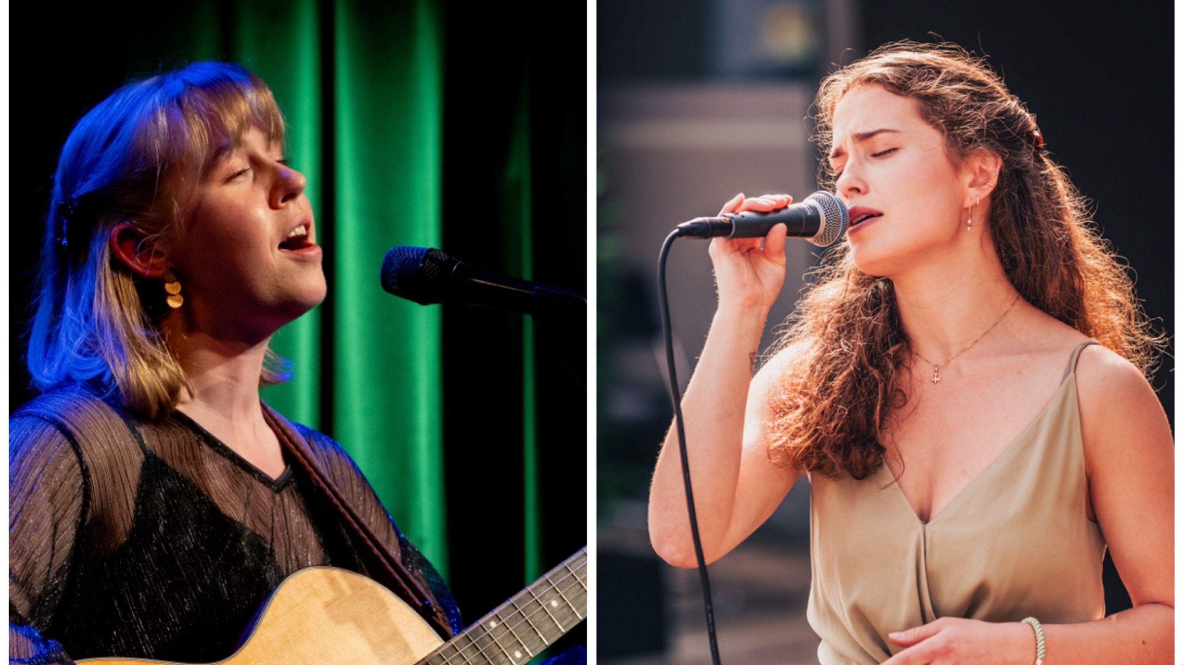 Promotional graphic for Linn McDonnell & Marie Lemme // Juret