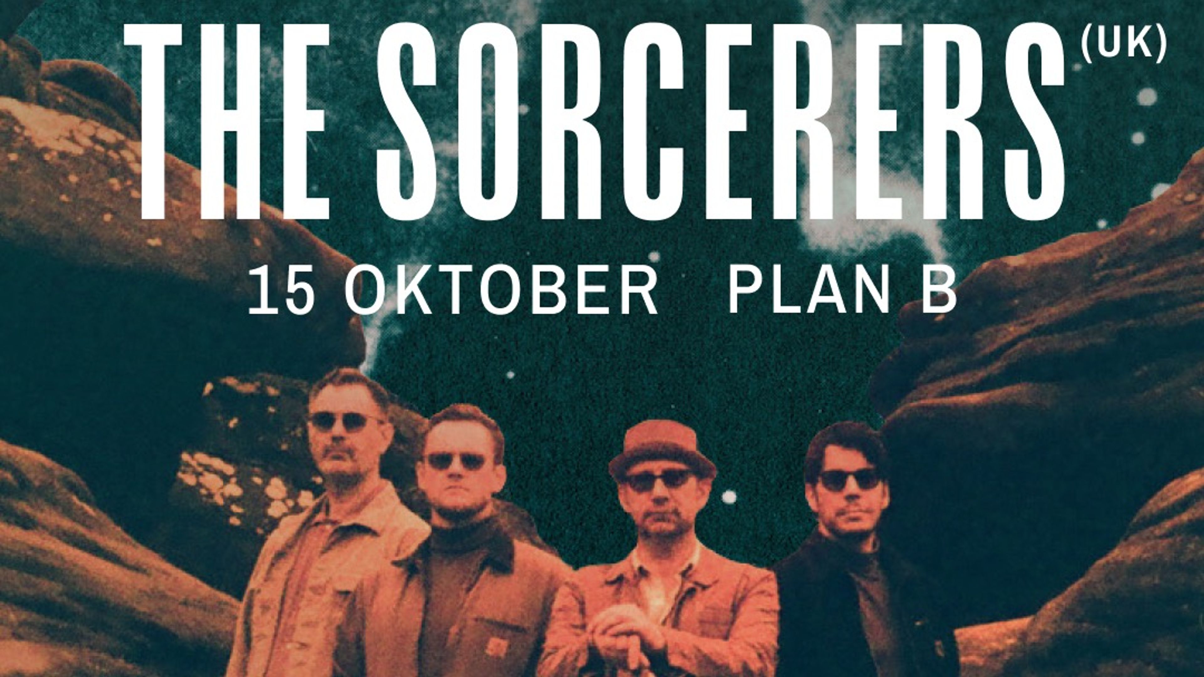 Promotional graphic for MALMÖ JAZZ STORY: The Sorcerers (UK)