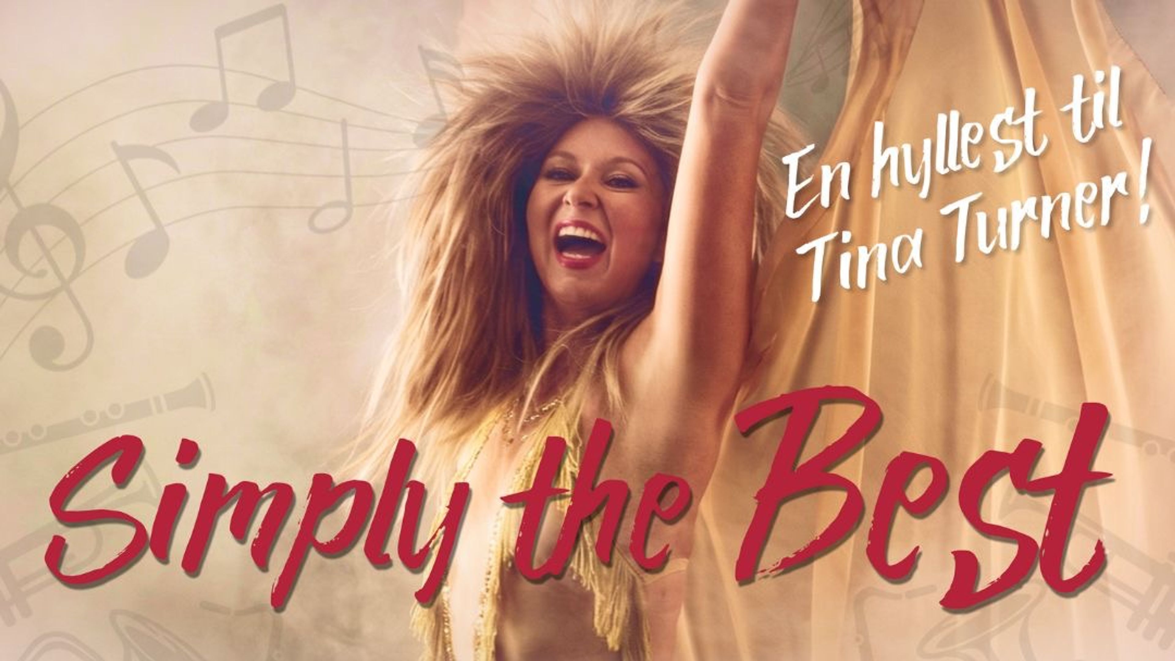Promotional graphic for Simply The Best