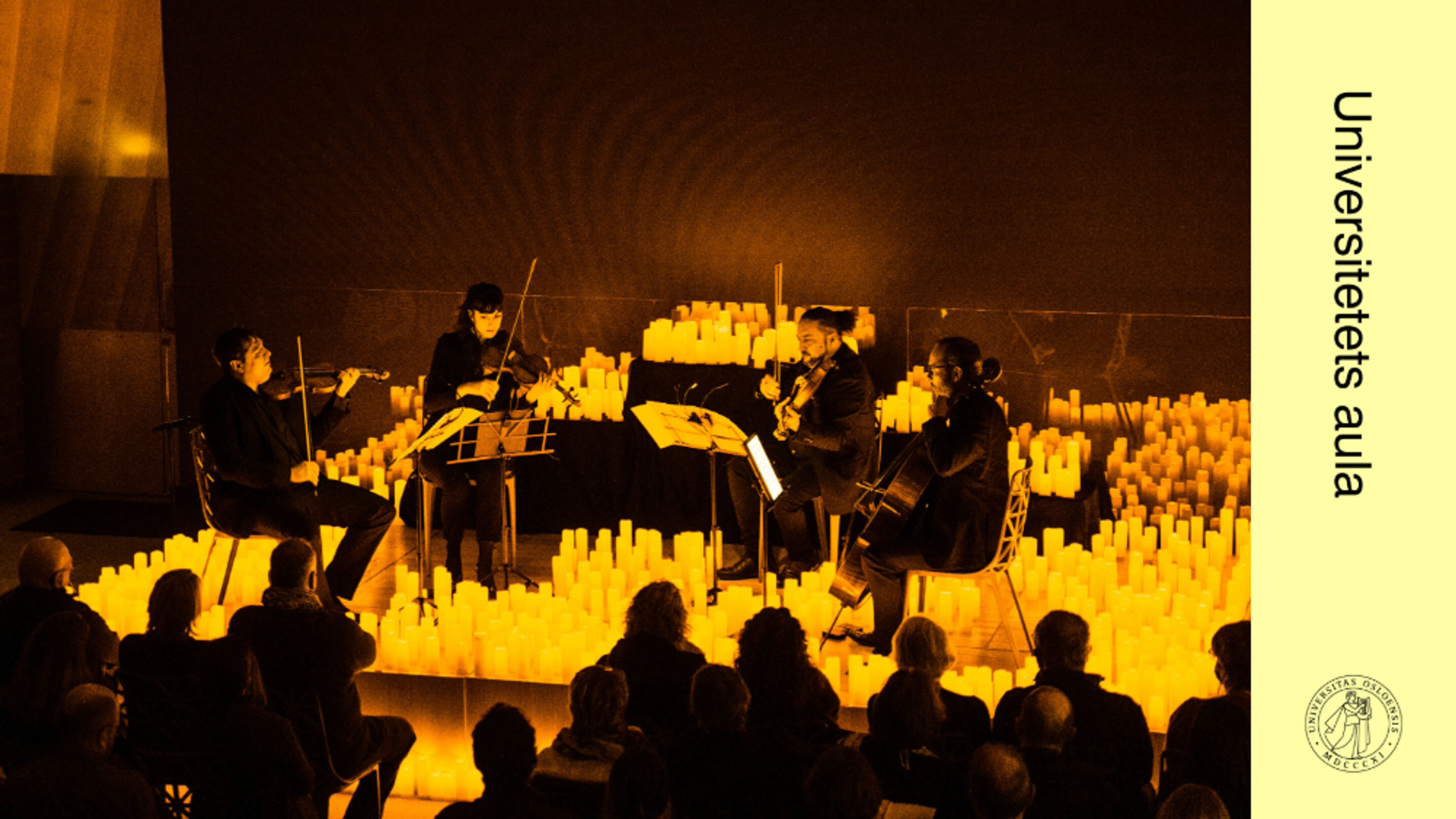 Promotional graphic for Candlelight: Long Live the Rock Legends