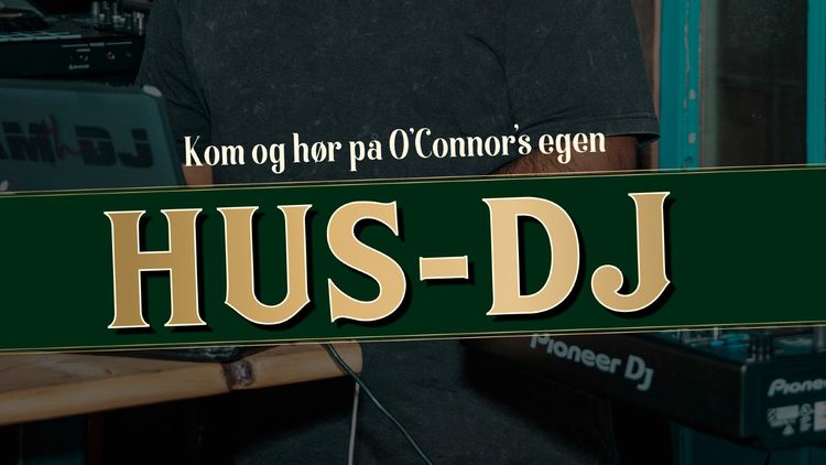 Torsdags-DJ 💿 Vår egen hus-DJ!