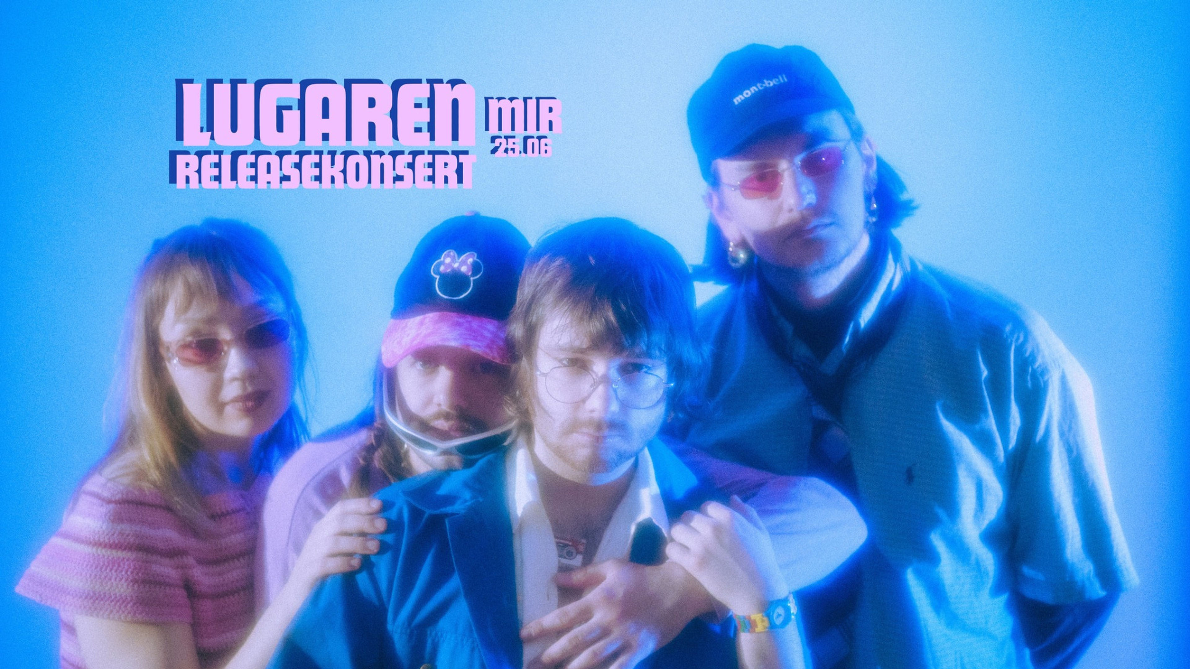 Promotional graphic for Lugaren // releasegig<3 // MIR (Oslo)