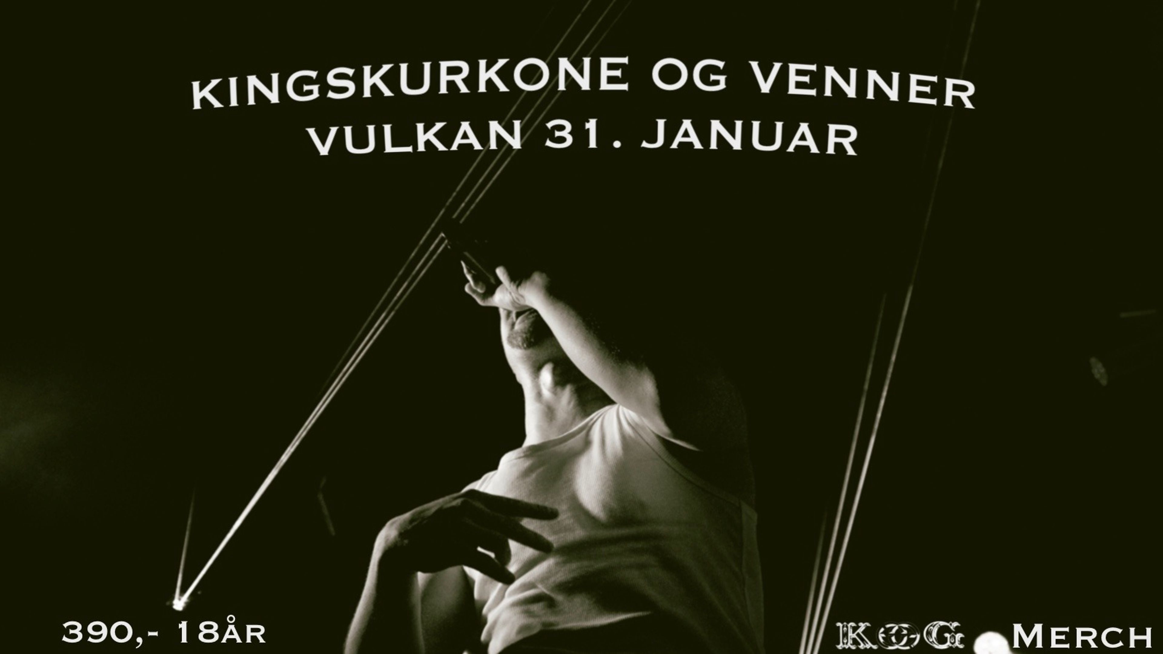 Promotional graphic for KingSkurkOne (FÅ BILL)