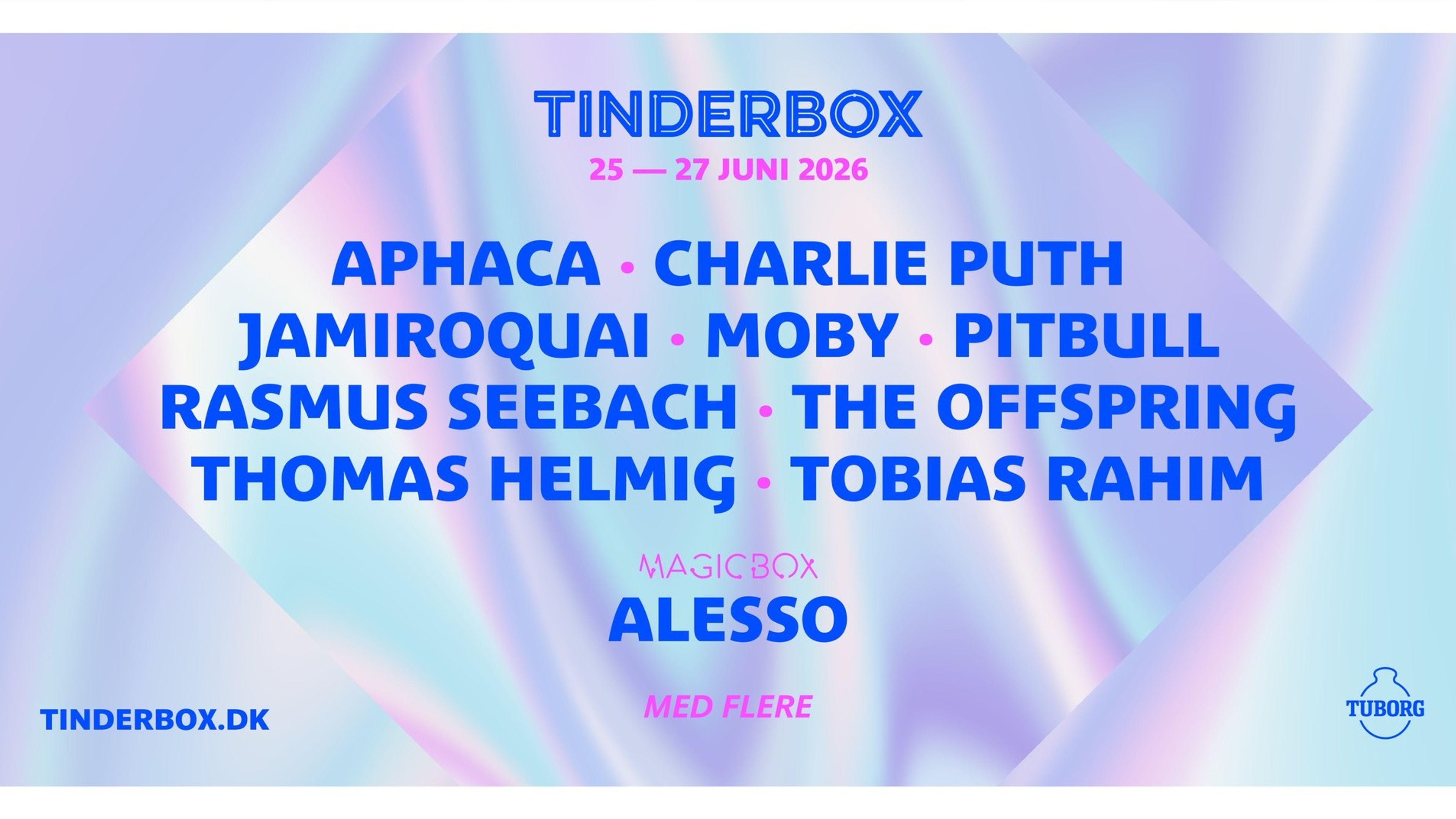 Promotional graphic for Tinderbox