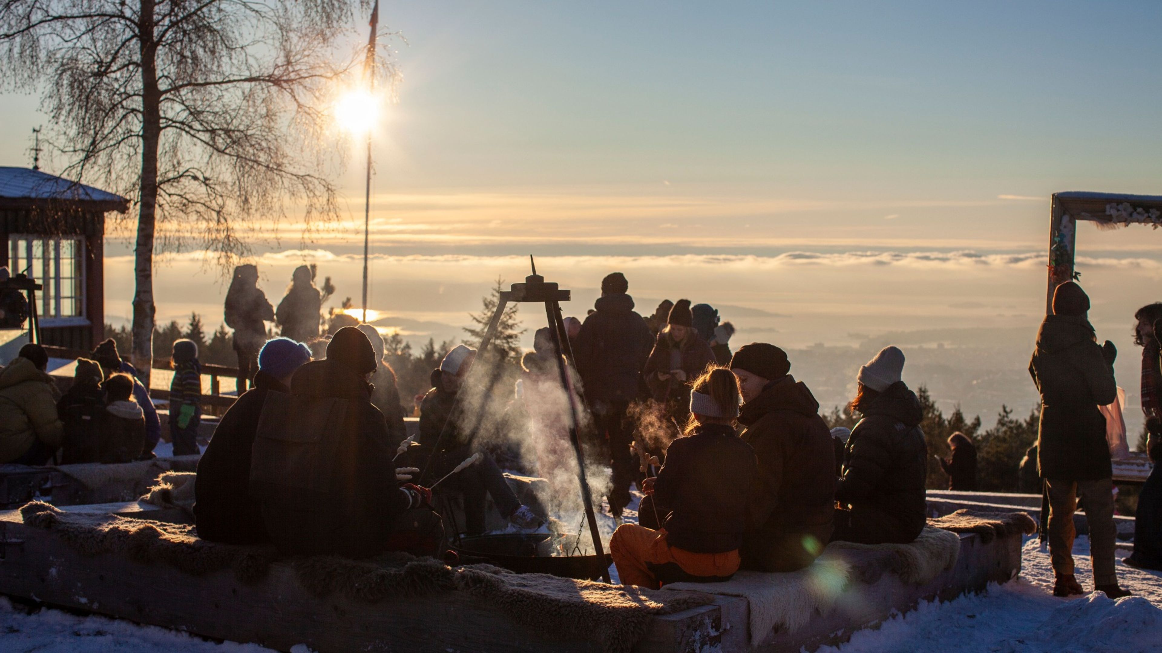 Promotional graphic for Julemarked på Grefsenkollen