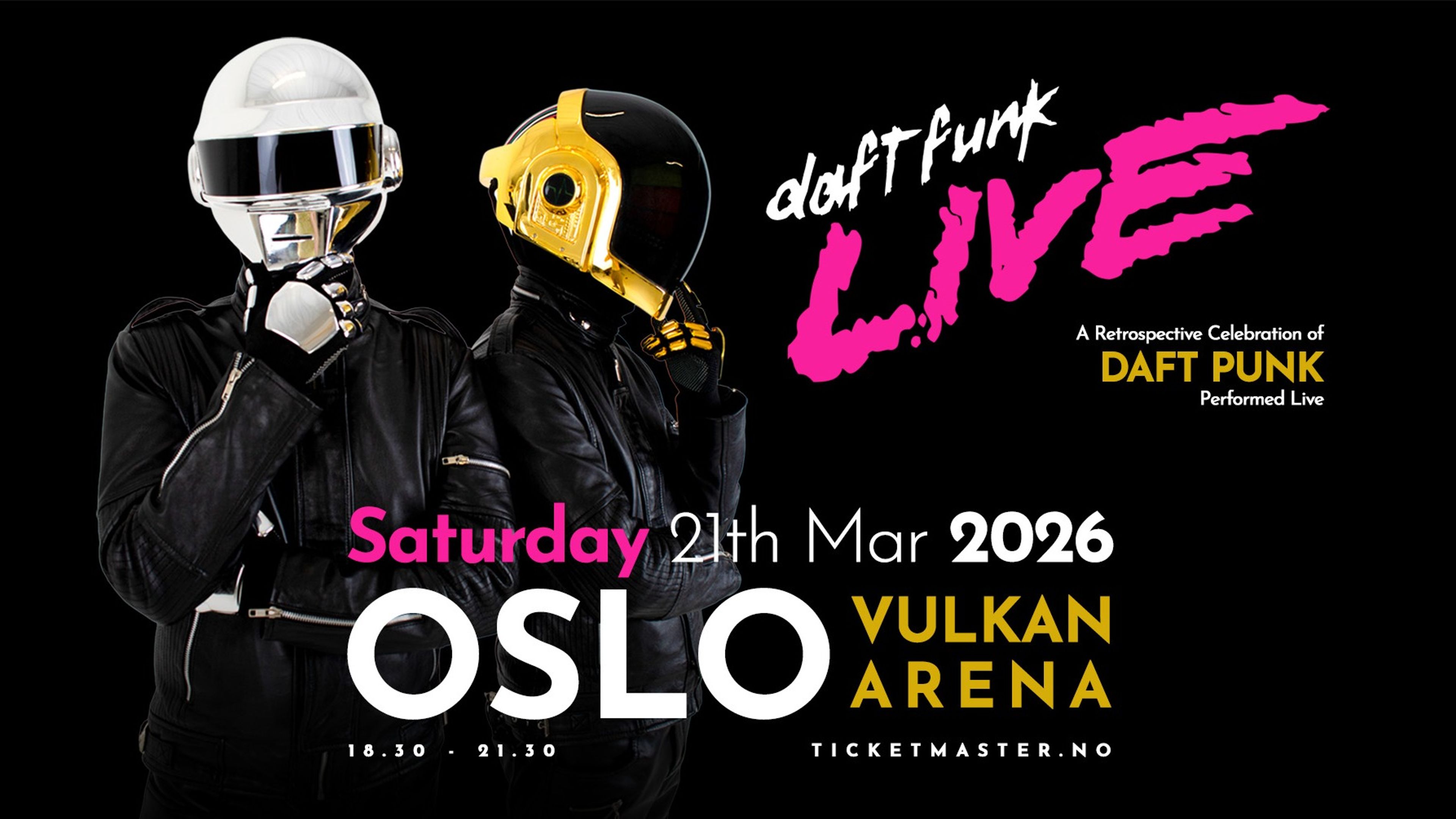 Promotiv grafikk for Daft Funk