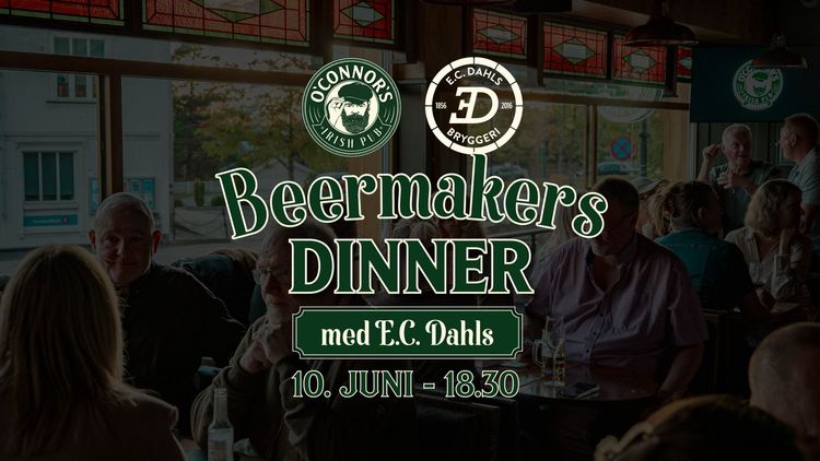 Beermakers Dinner med E.C. Dahls 🤩