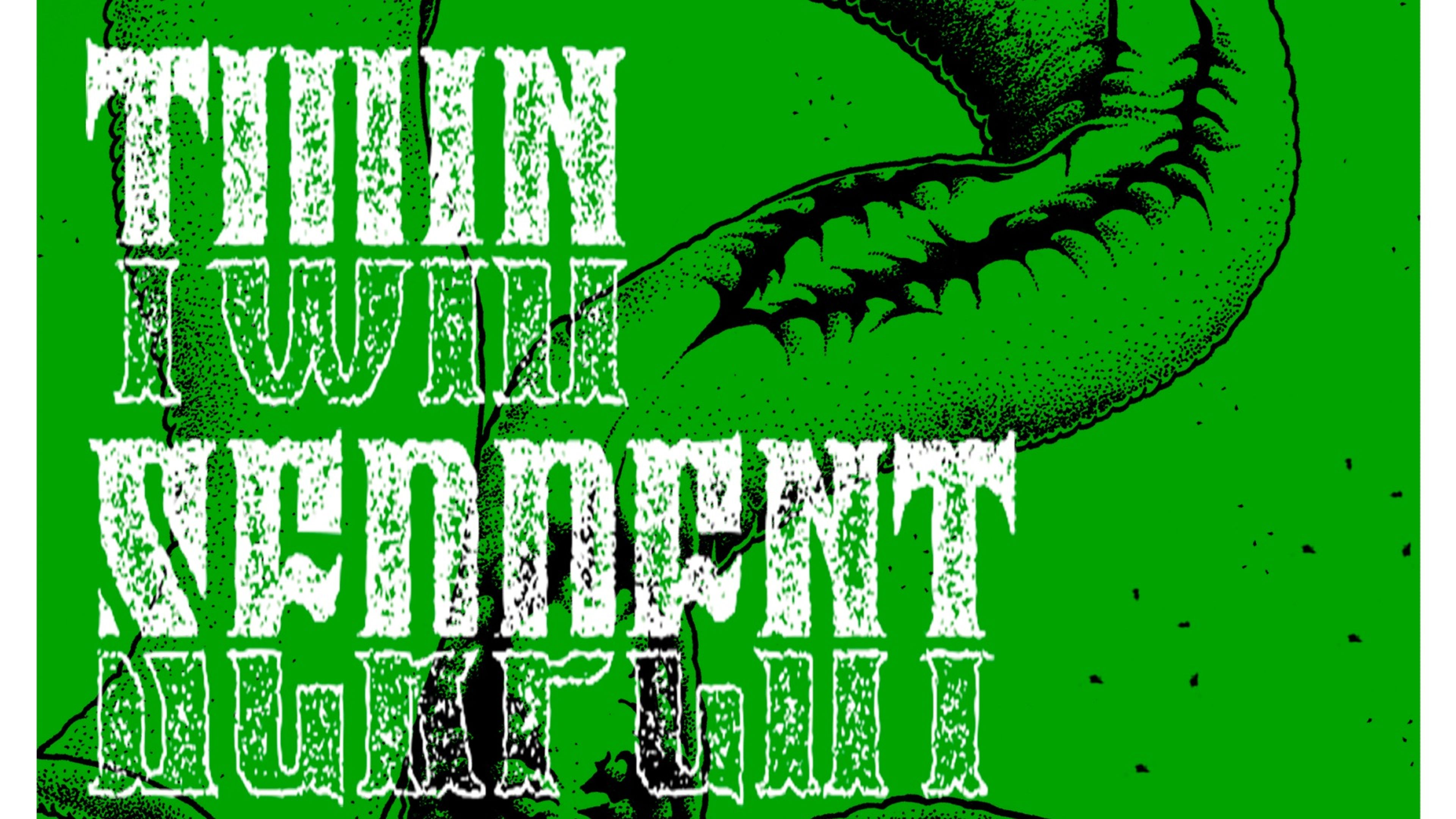 Promotional graphic for Twin Serpent // Twofaced // Kometen