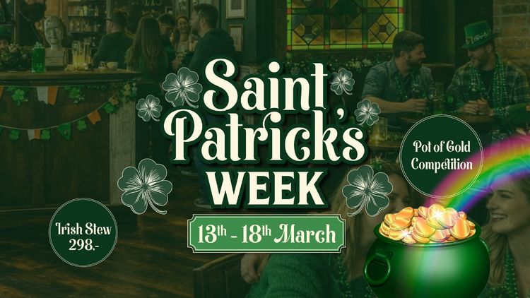 St. Patrick’s Week at O’Connor’s ☘️