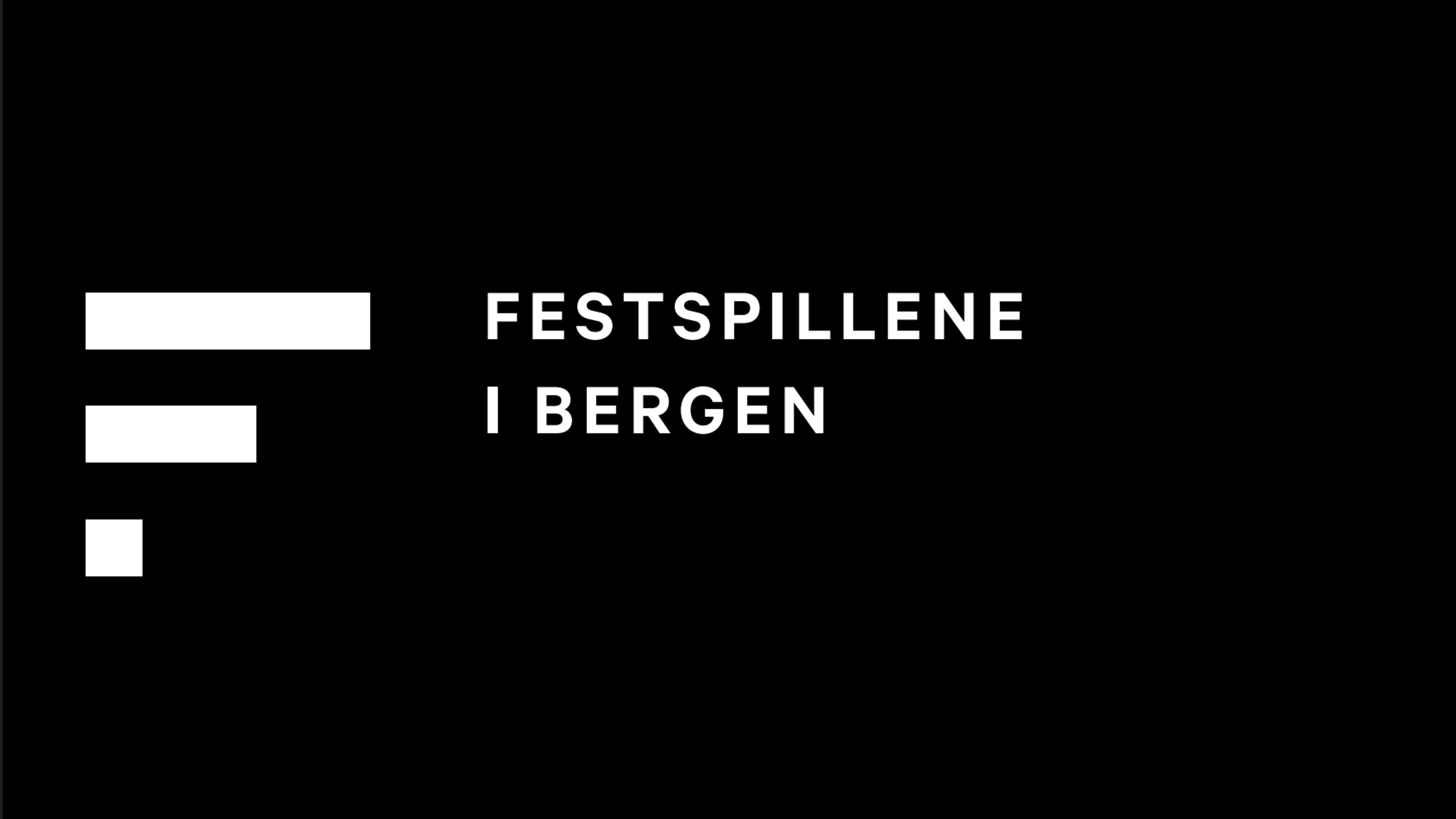 Promotional graphic for Festspillene i Bergen