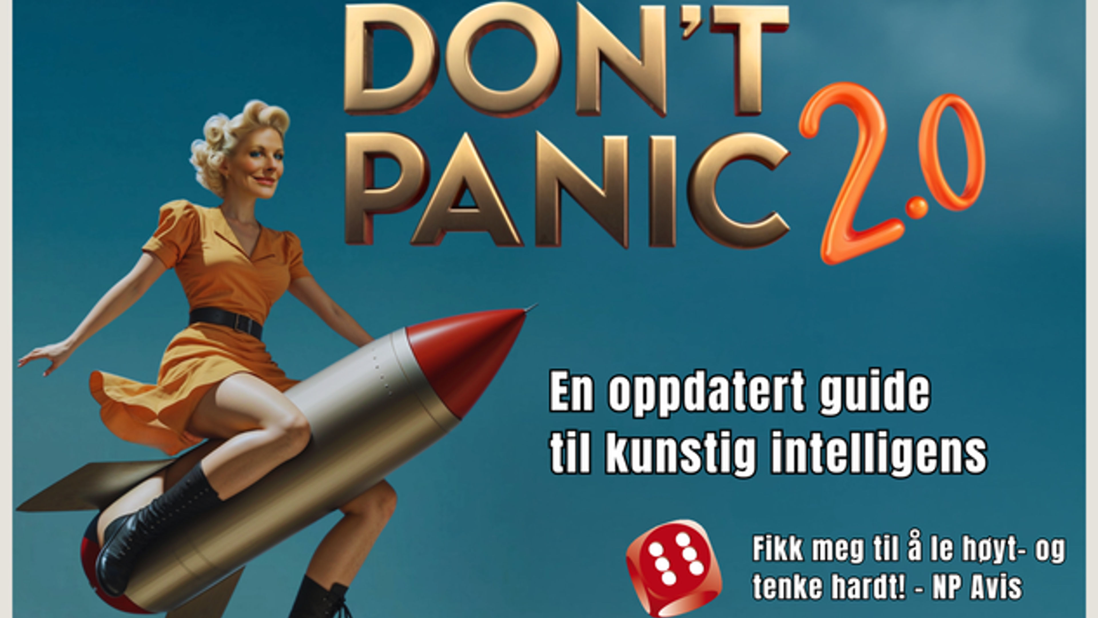 Promotional graphic for Anne-Kat Herland - Don't panic 2.0