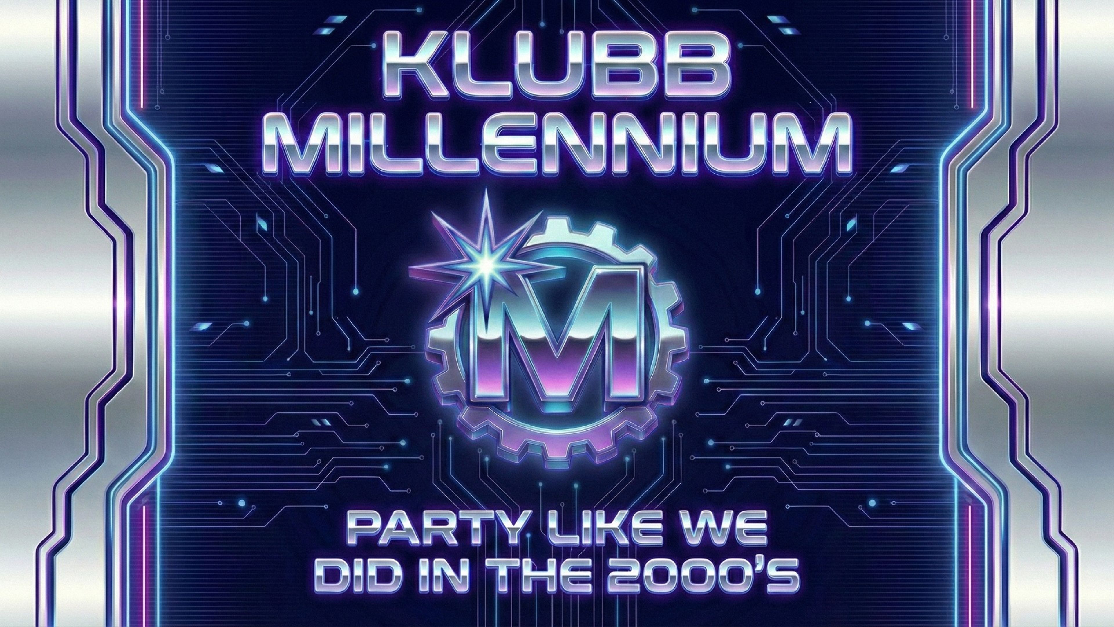 Promotiv grafikk for Klubb Millennium