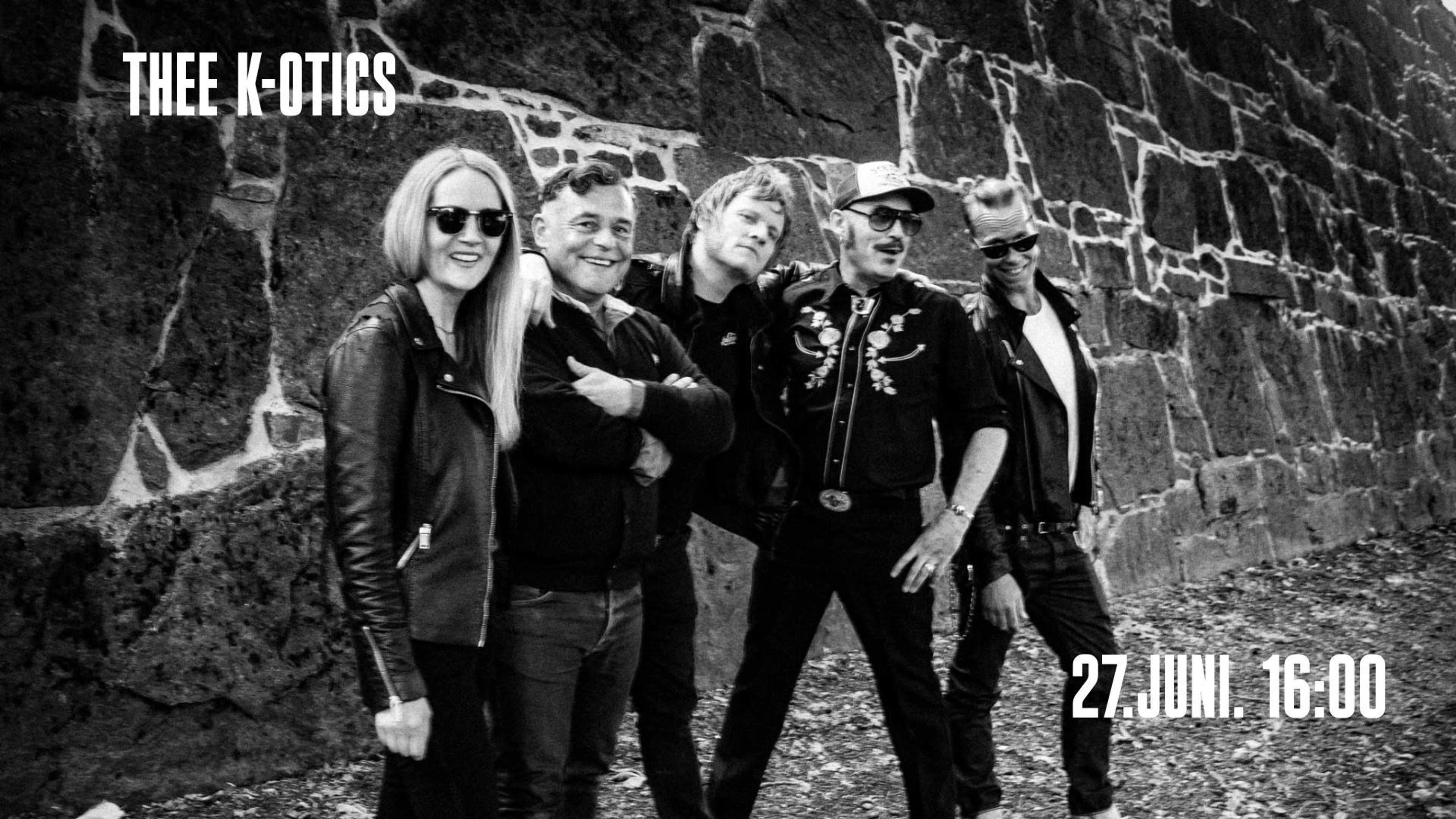 Promotional graphic for Thee K-OTICS på TÆPS