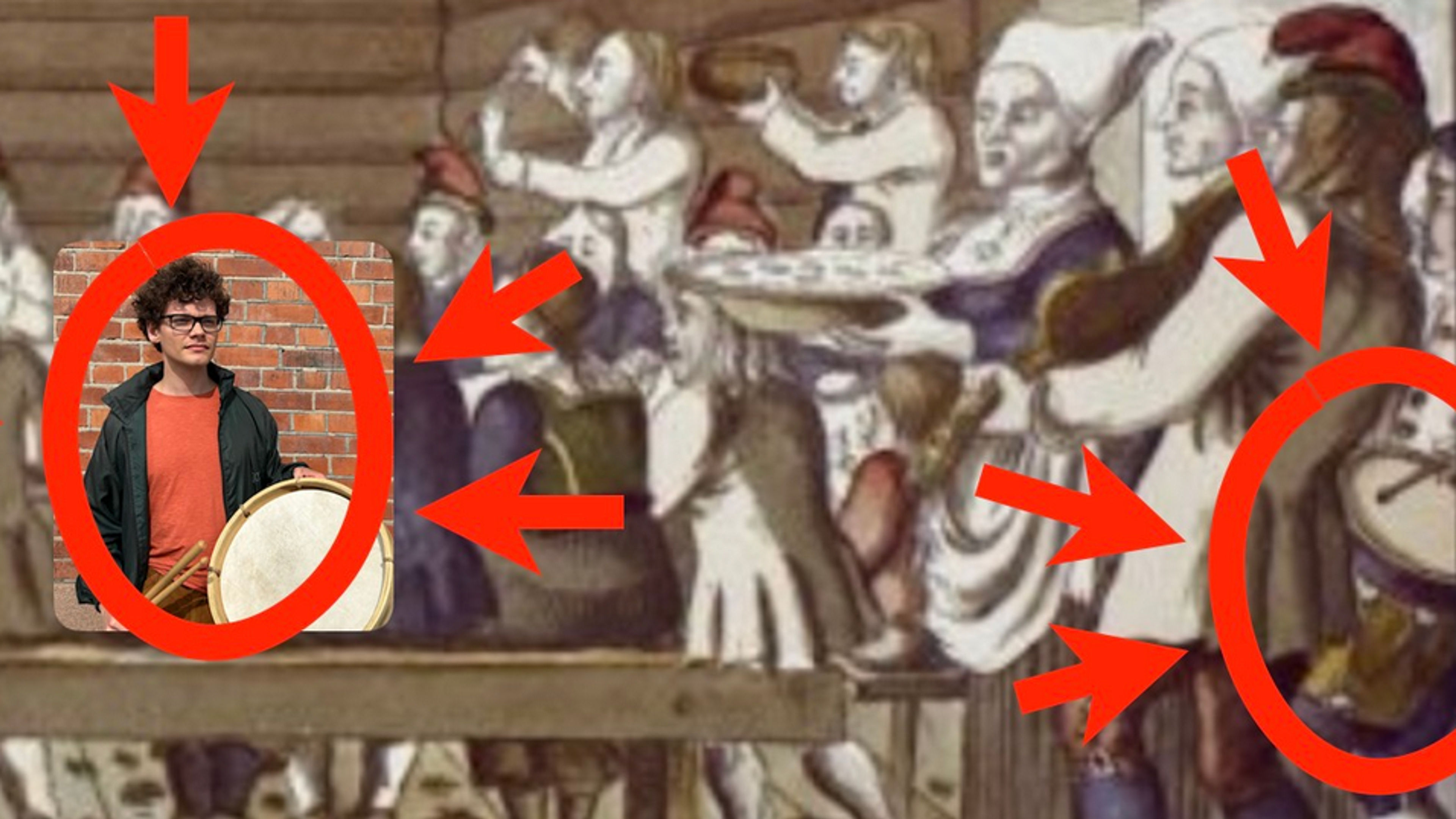 Promotional graphic for Tamburkveld på MIR med Åsmund Soldal #2