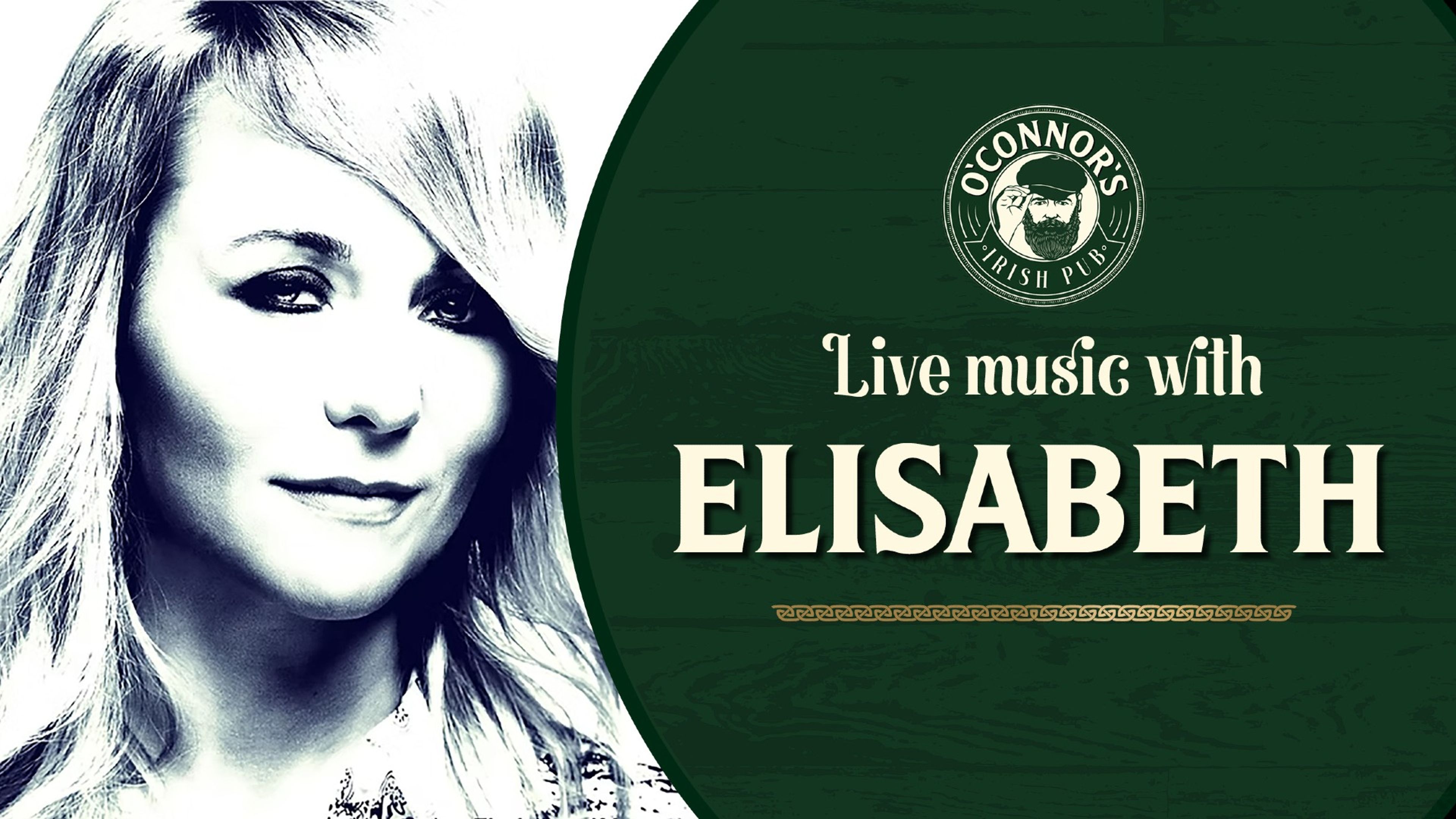 Promotional graphic for Livemusikk // Elisabeth Kristensen