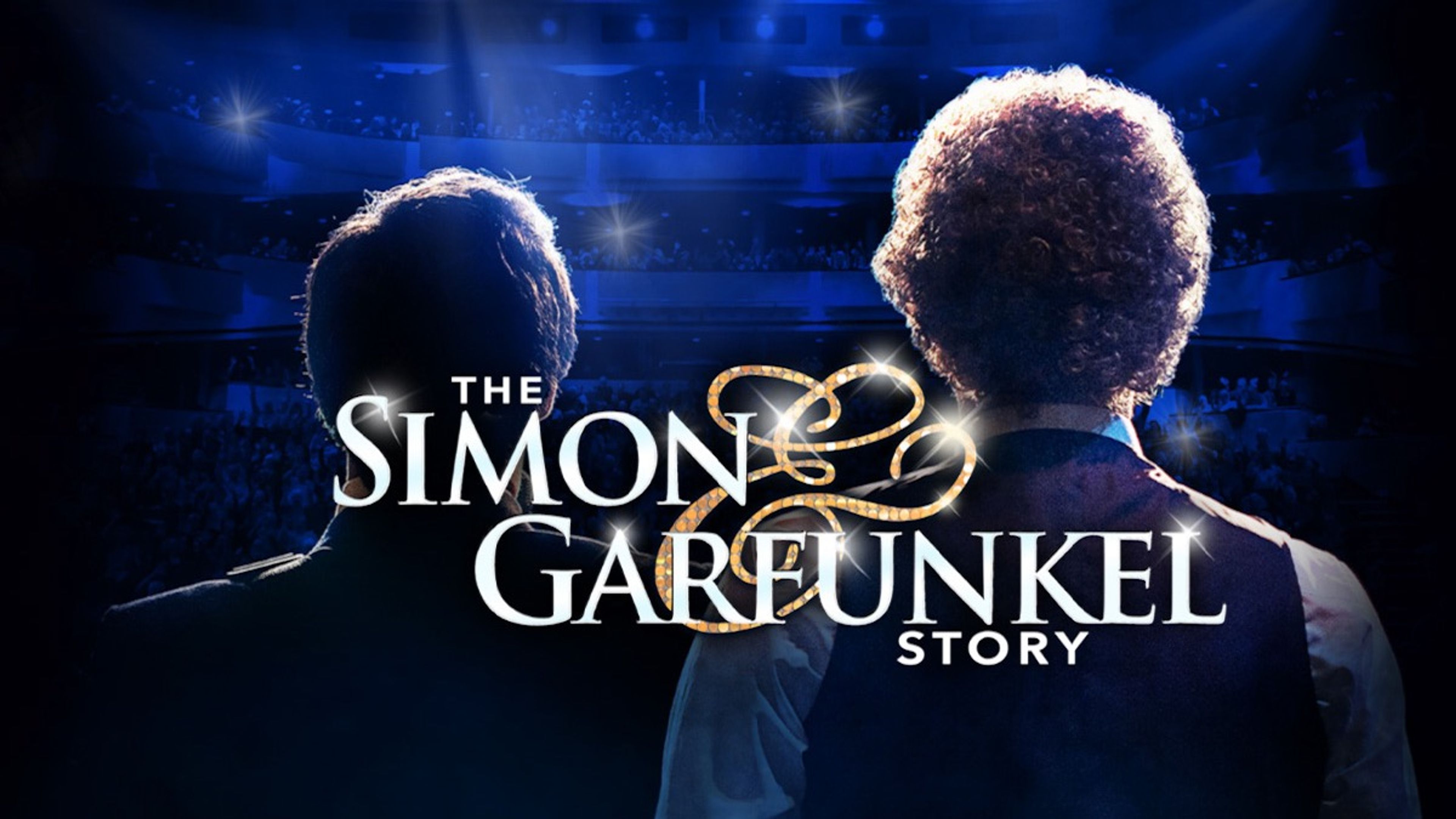 Promotional graphic for The Simon & Garfunkel Story